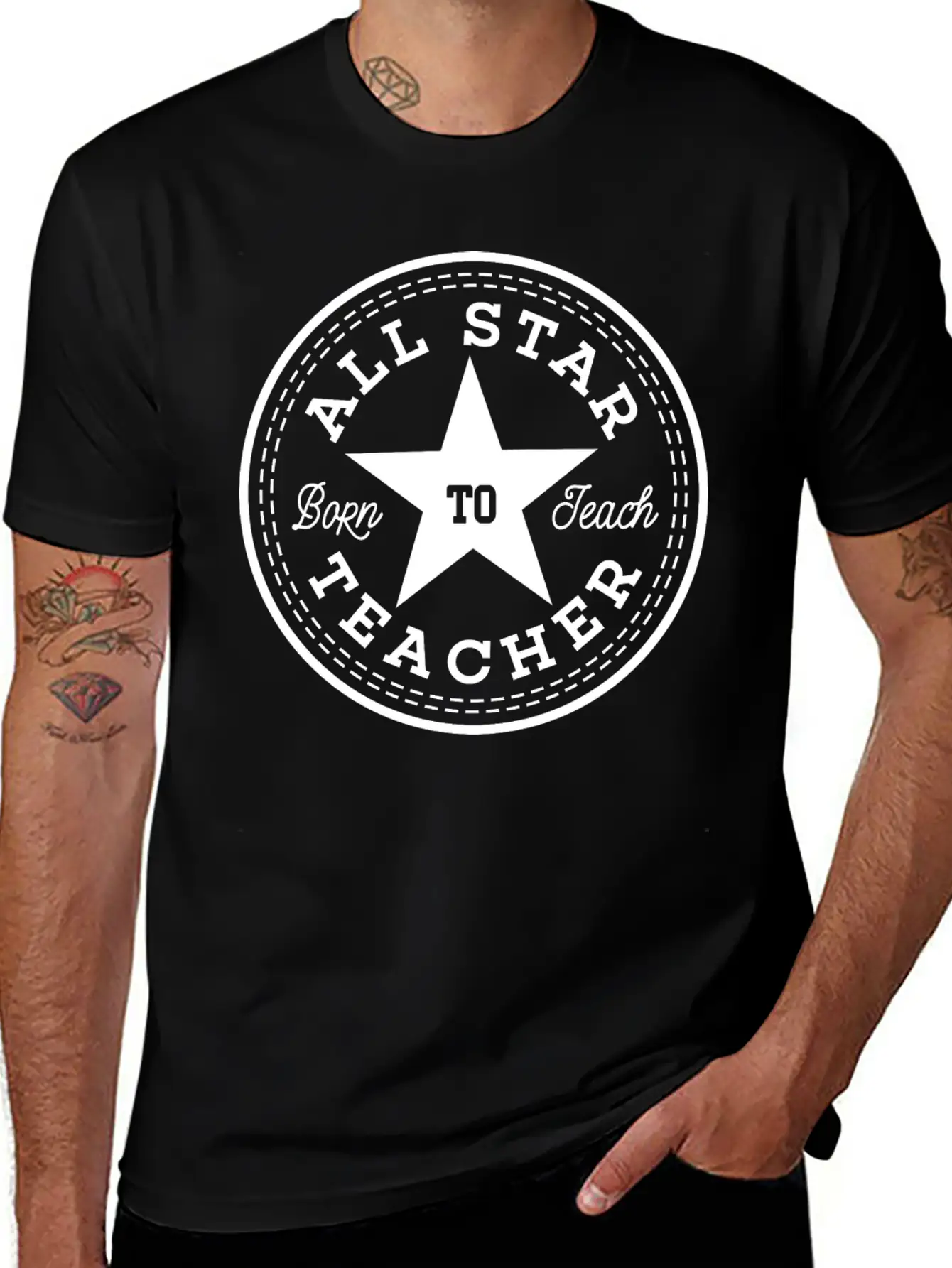 All Star Teacher Essential Unisex Summer Tee – Soft Cotton Casual Fit