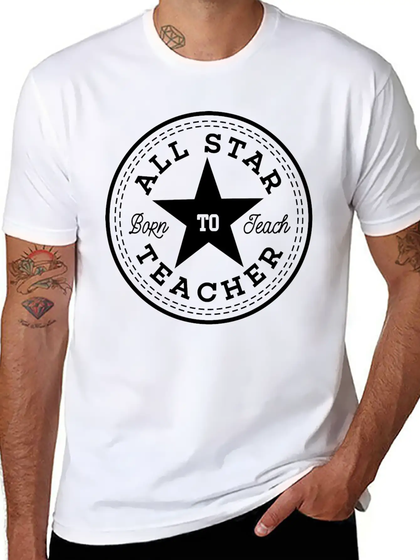 All Star Teacher Essential Unisex Summer Tee – Soft Cotton Casual Fit