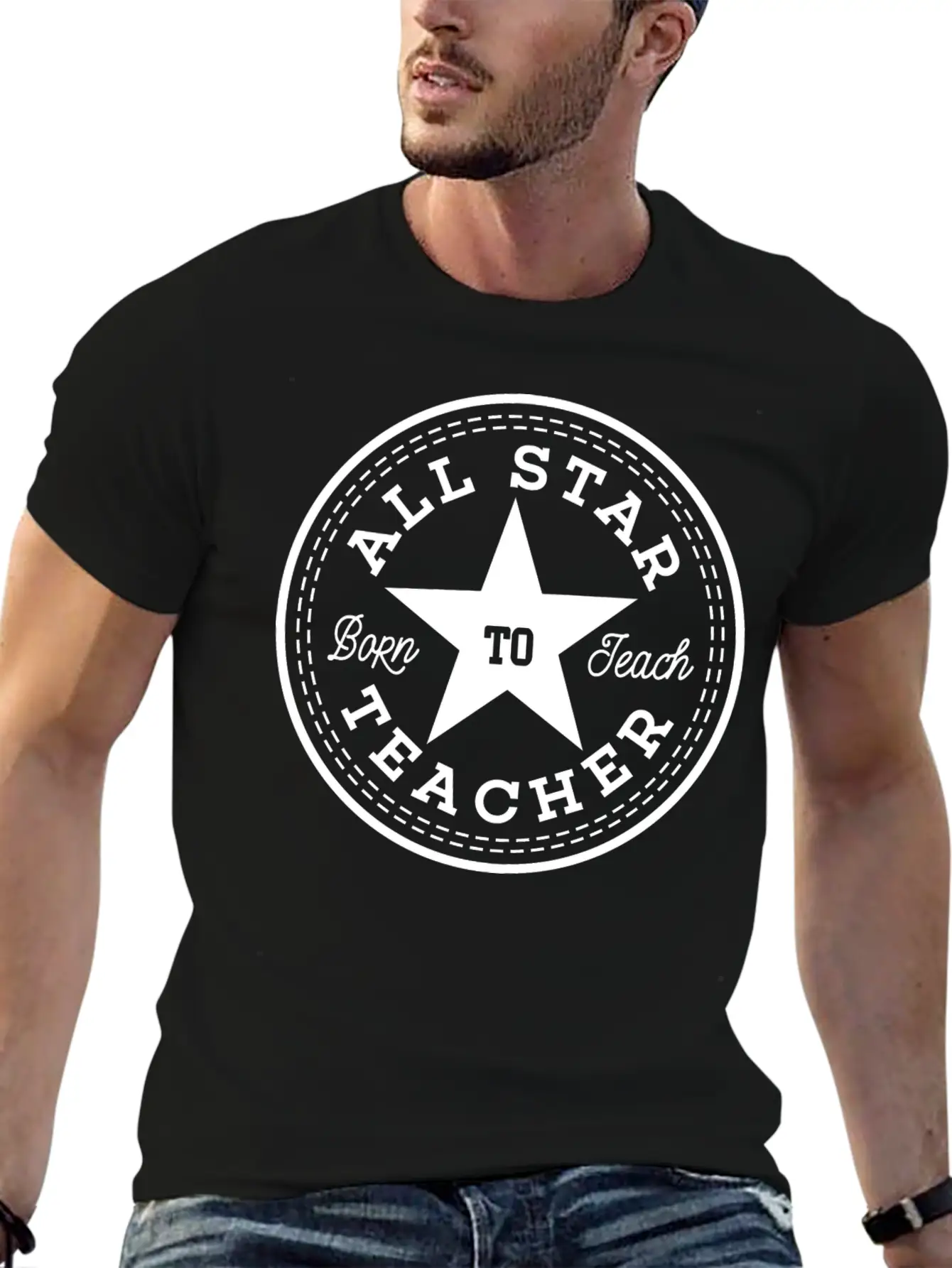 All Star Teacher Essential Unisex Summer Tee – Soft Cotton Casual Fit