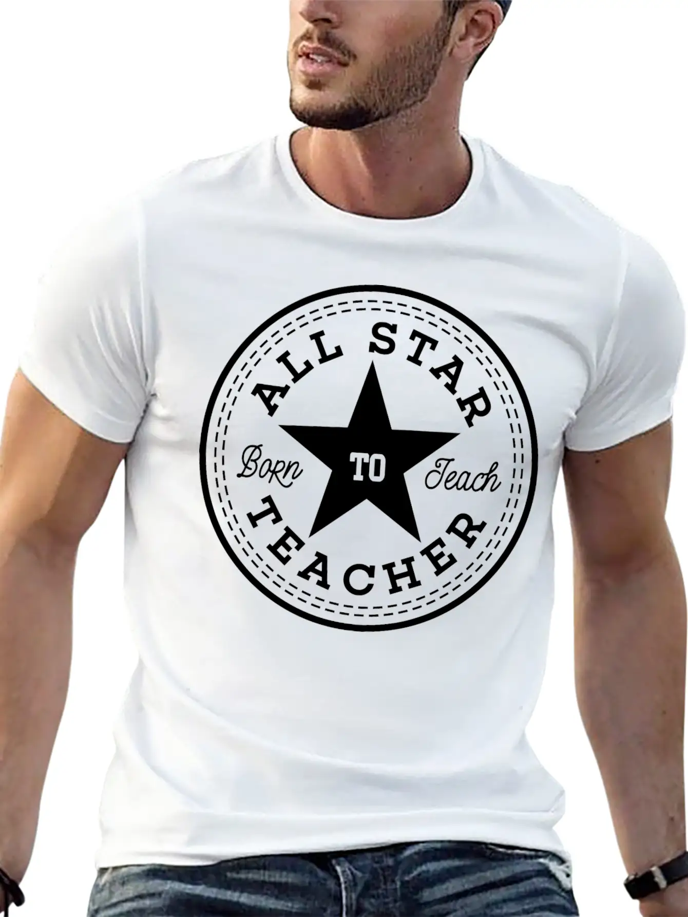 All Star Teacher Essential Unisex Summer Tee – Soft Cotton Casual Fit
