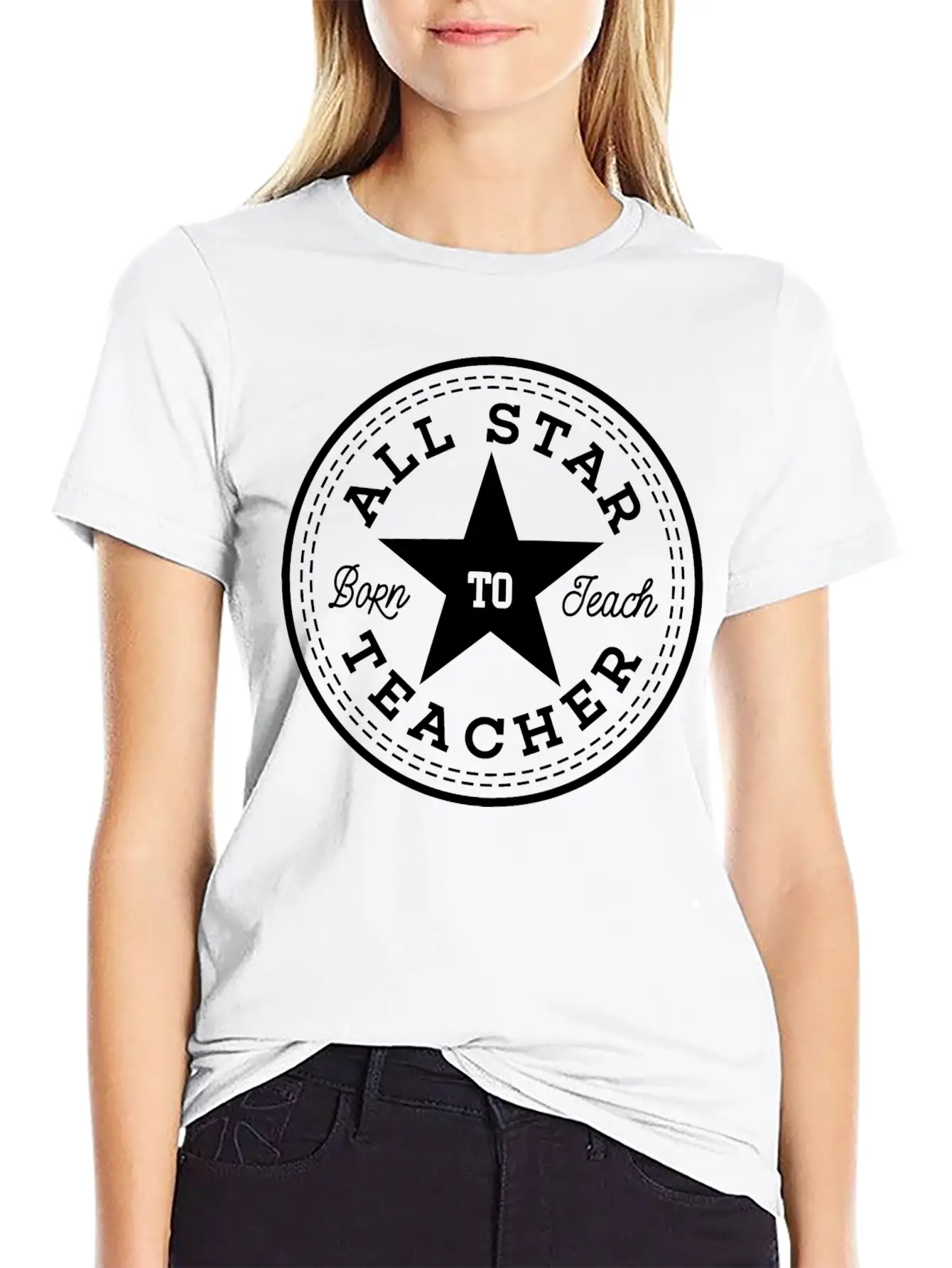 All Star Teacher Essential Unisex Summer Tee – Soft Cotton Casual Fit