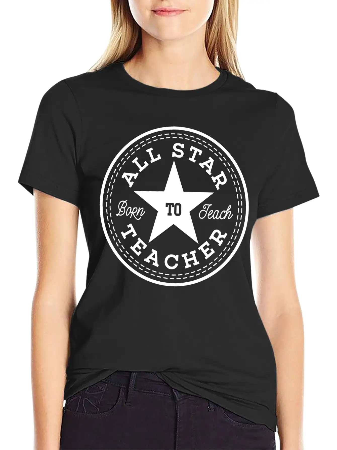 All Star Teacher Essential Unisex Summer Tee – Soft Cotton Casual Fit