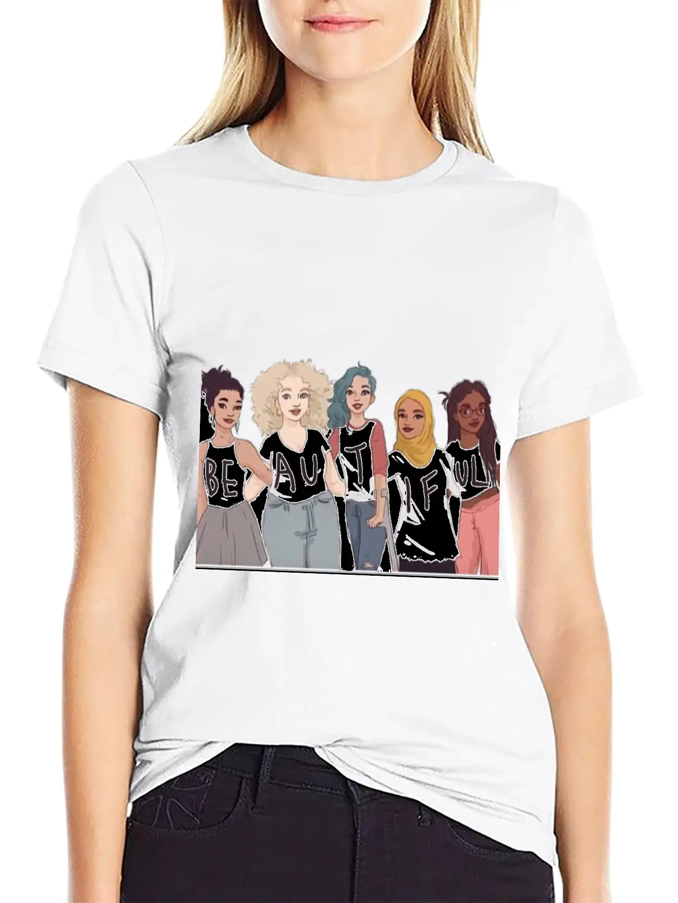 All Women Are Beautiful Essential Unisex Summer Tee – Soft Cotton Casual Fit