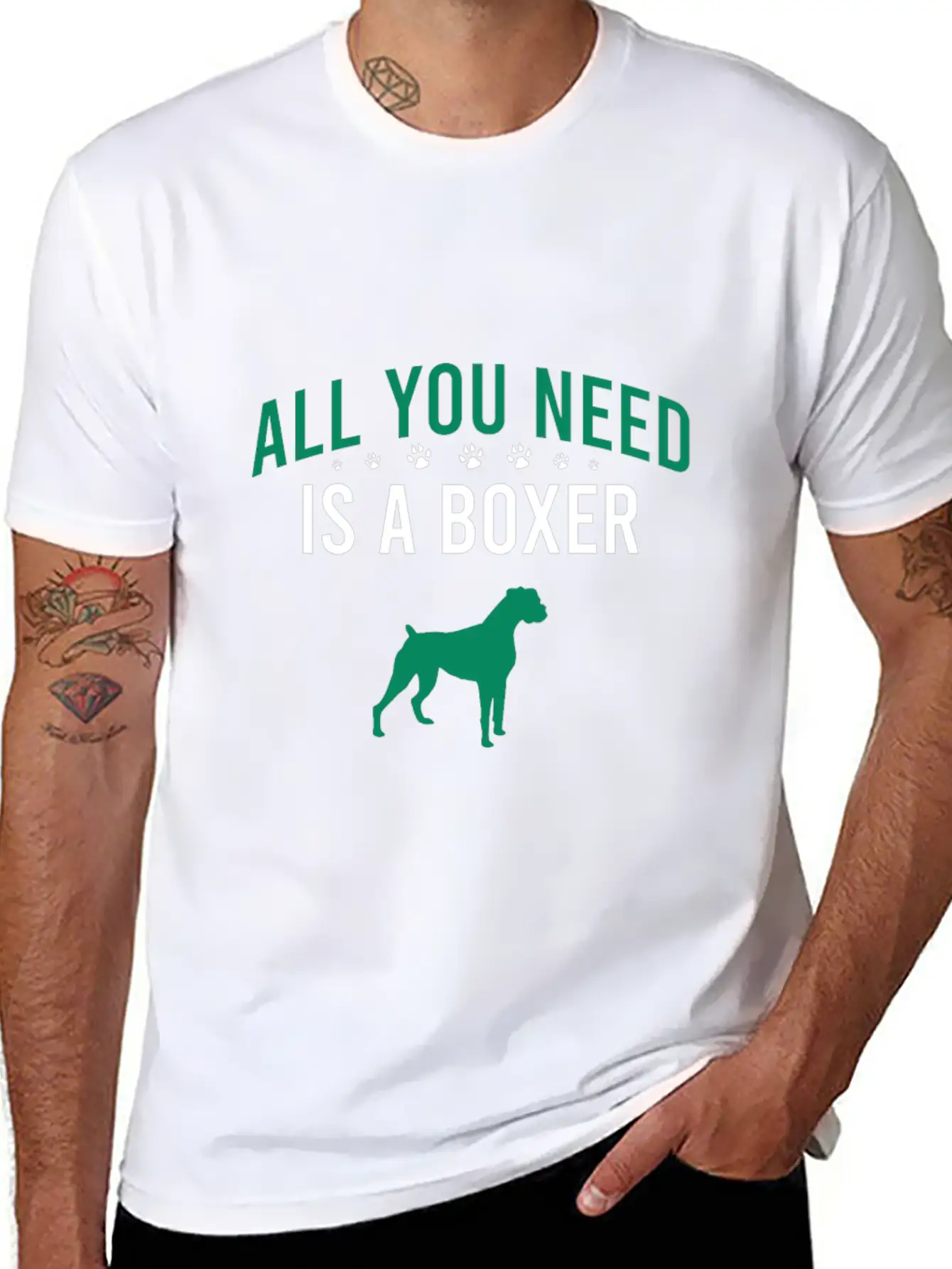 All You Need Is A Boxer Timeless Short Sleeve Tee – Comfy And Minimalist Design