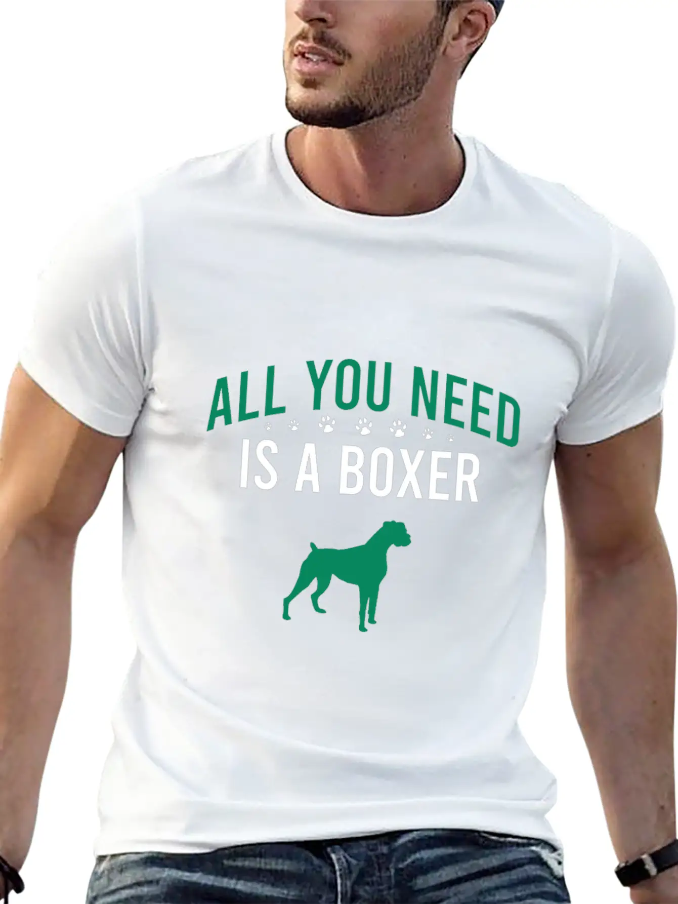 All You Need Is A Boxer Timeless Short Sleeve Tee – Comfy And Minimalist Design