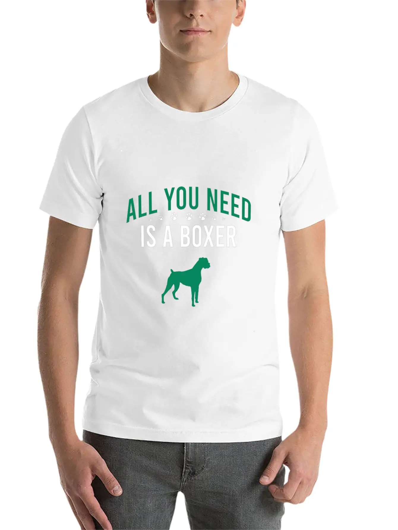 All You Need Is A Boxer Timeless Short Sleeve Tee – Comfy And Minimalist Design