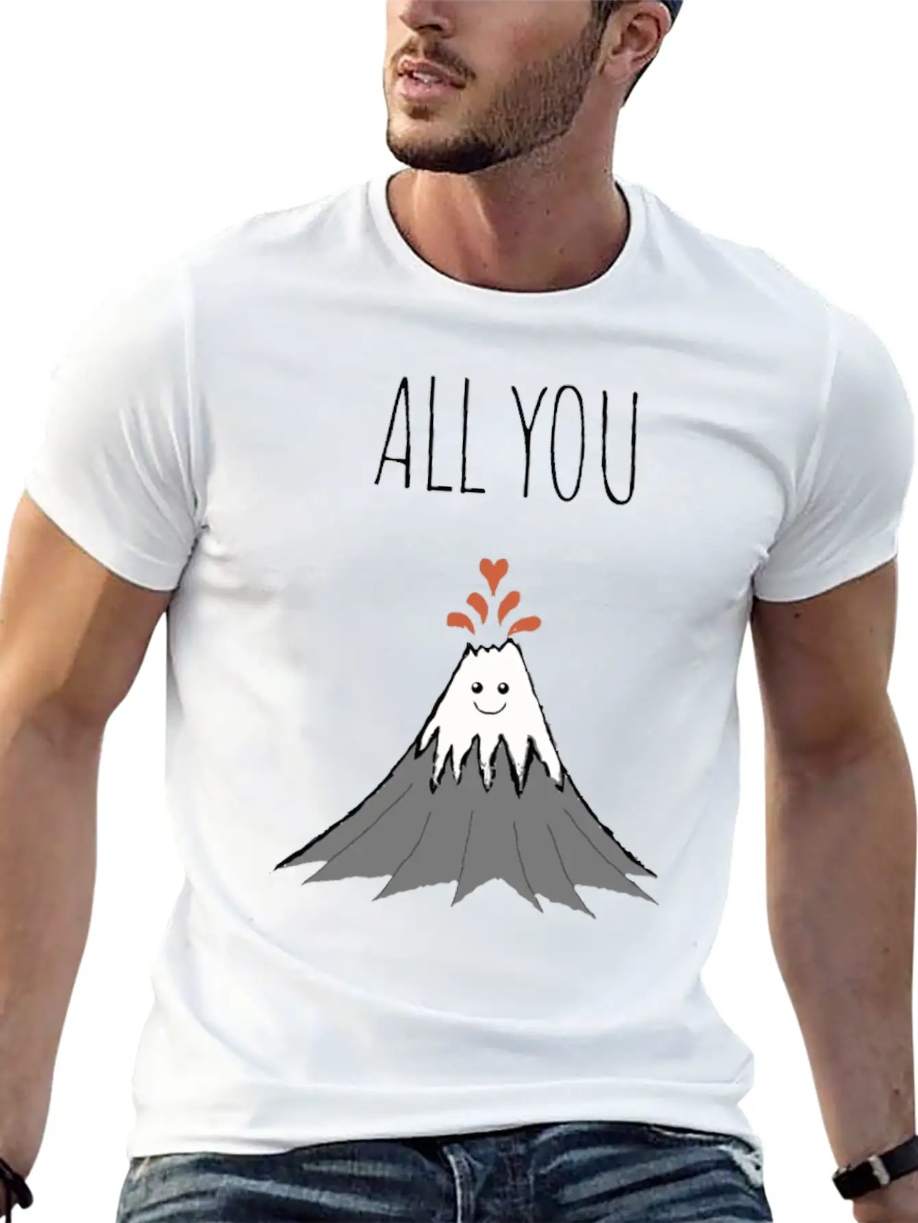 ALL YOU NEED IS LAVA Comfortable Minimalist Graphic Tee – Summer Style Essential