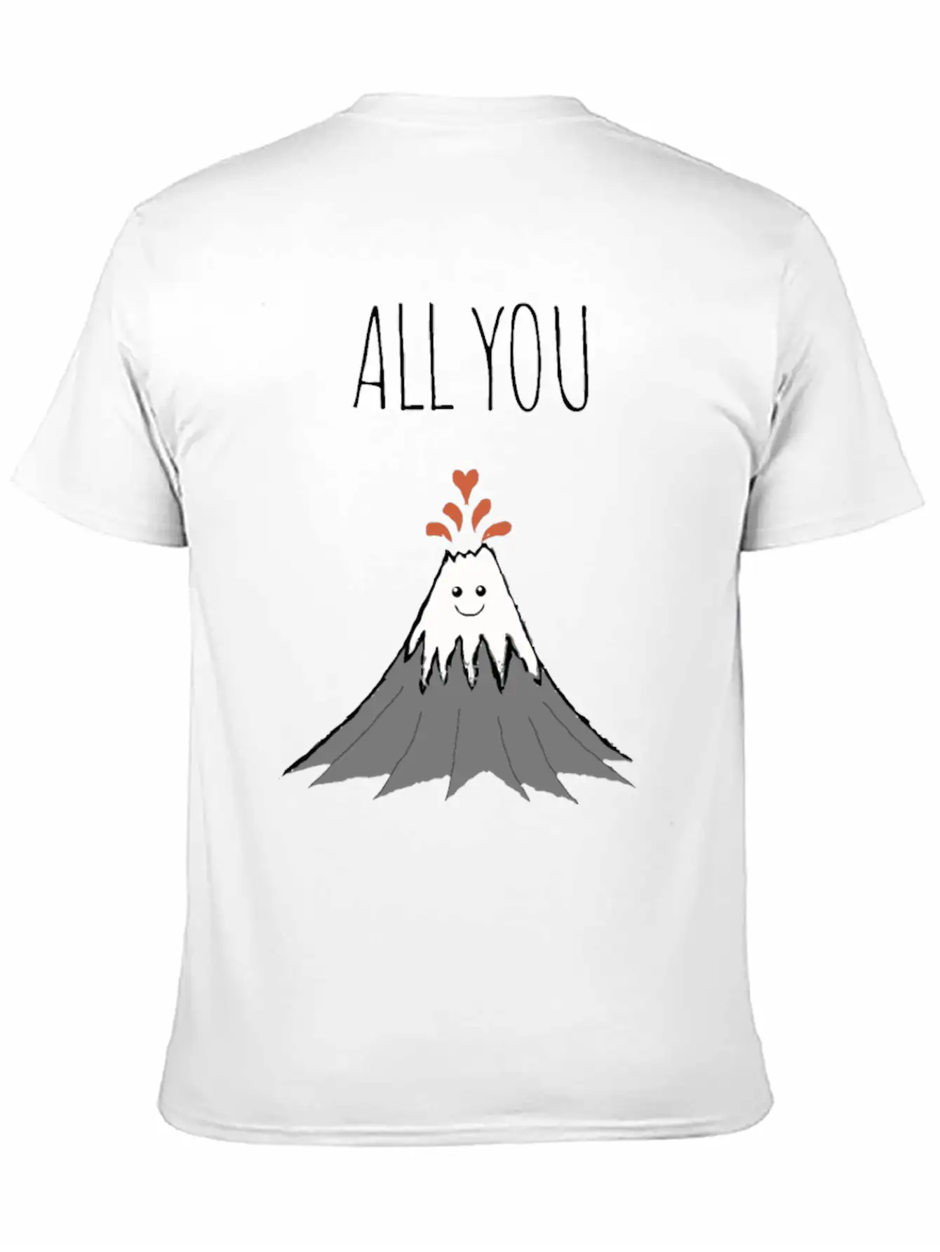 ALL YOU NEED IS LAVA Comfortable Minimalist Graphic Tee – Summer Style Essential