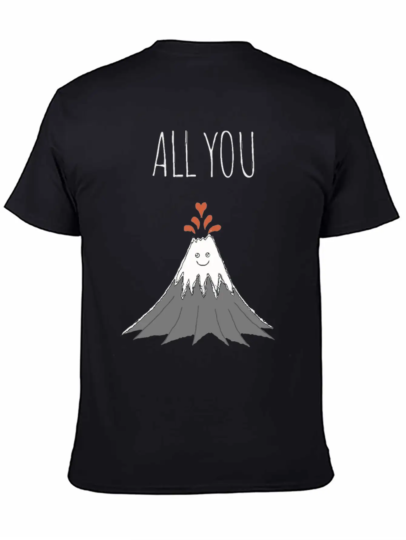 ALL YOU NEED IS LAVA Comfortable Minimalist Graphic Tee – Summer Style Essential