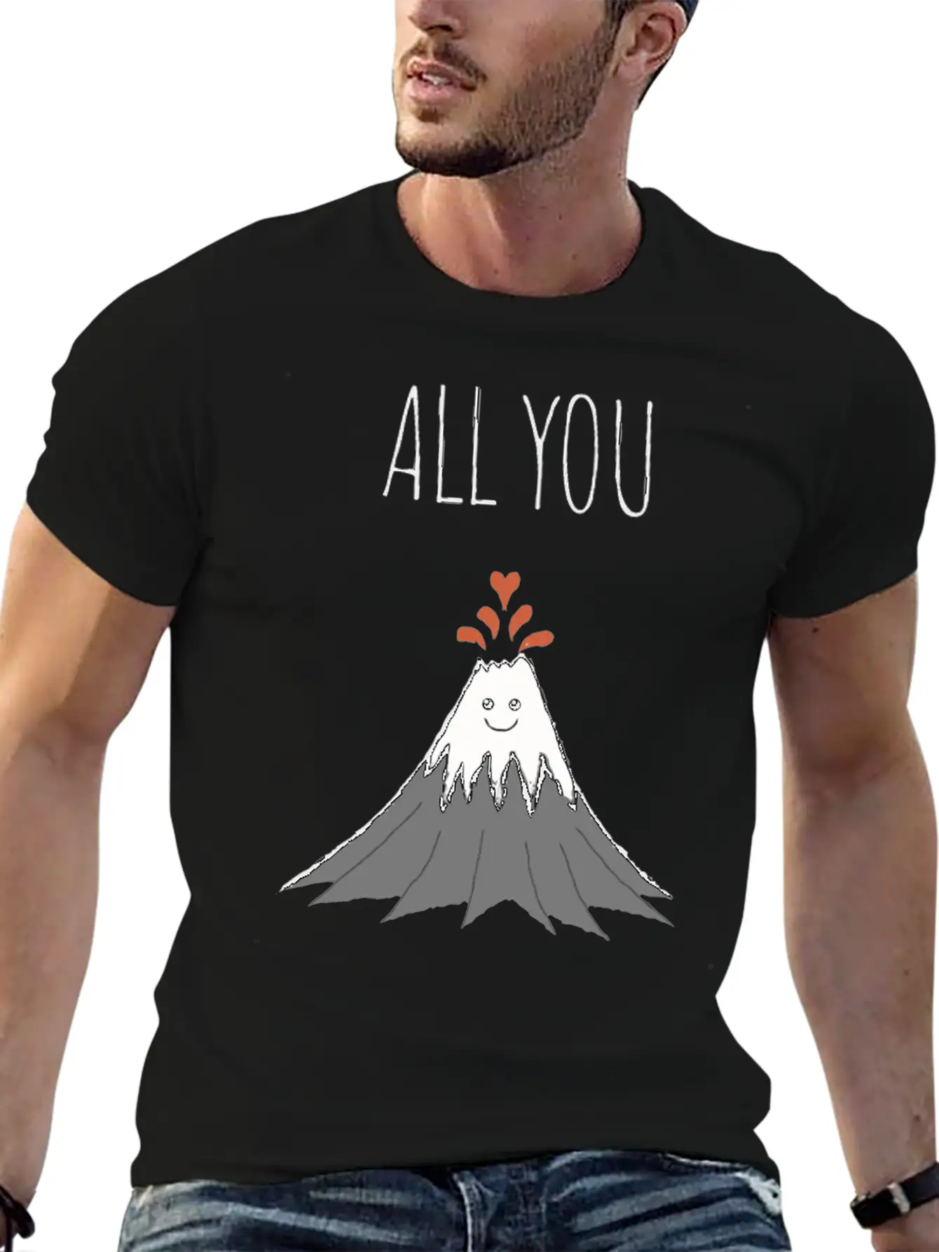 ALL YOU NEED IS LAVA Comfortable Minimalist Graphic Tee – Summer Style Essential