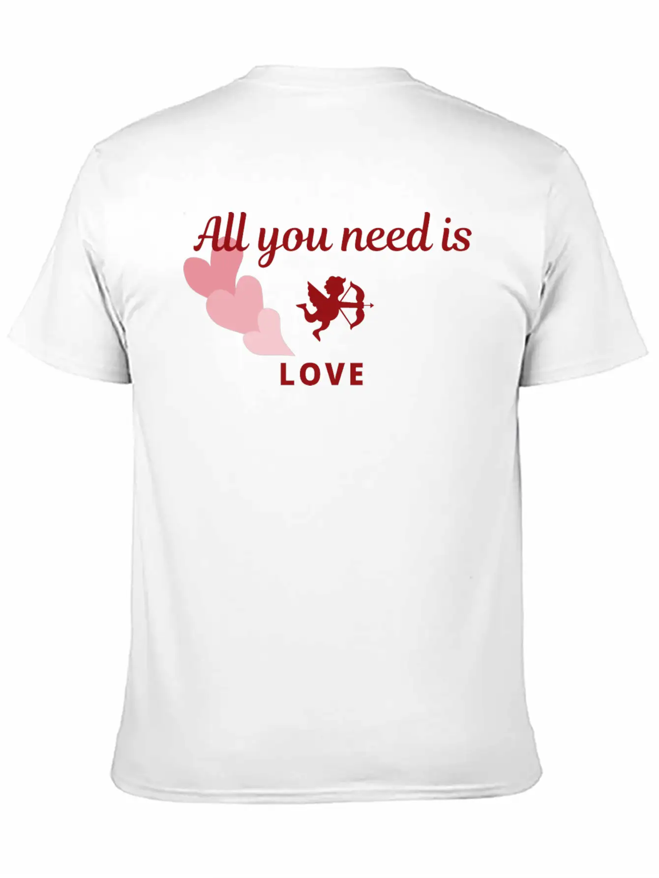 All You Need Is Love . Essential Unisex Summer Tee – Soft Cotton Casual Fit