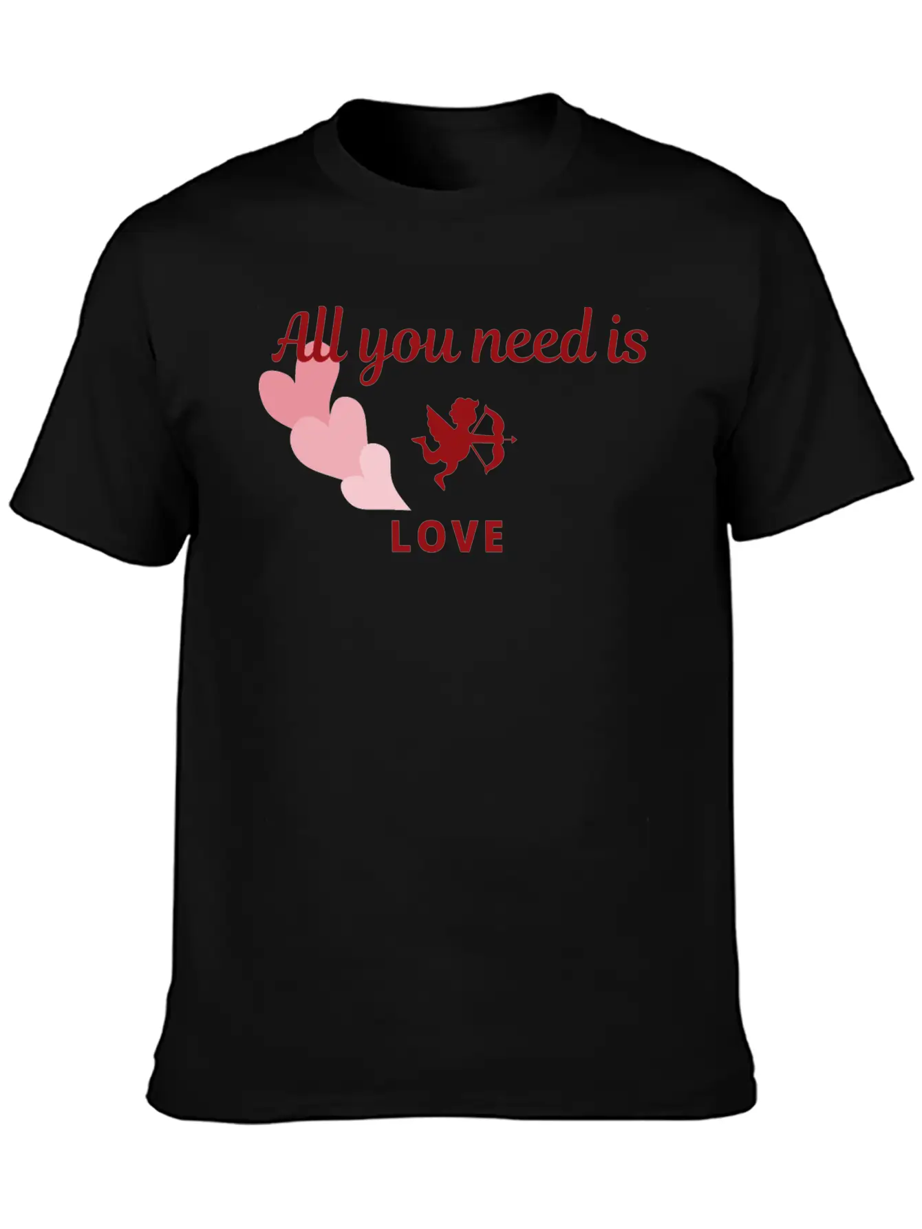 All You Need Is Love . Essential Unisex Summer Tee – Soft Cotton Casual Fit