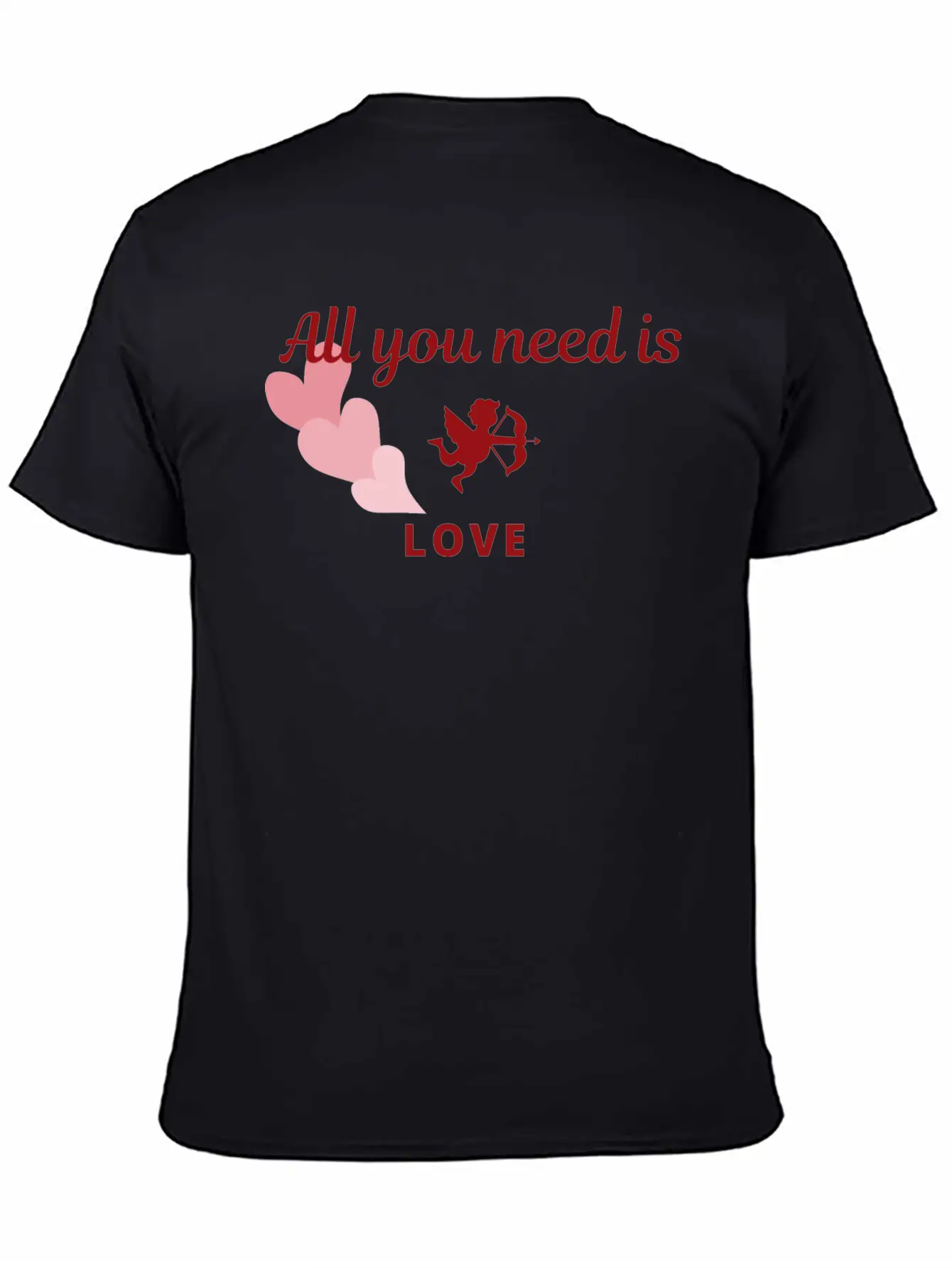 All You Need Is Love . Essential Unisex Summer Tee – Soft Cotton Casual Fit