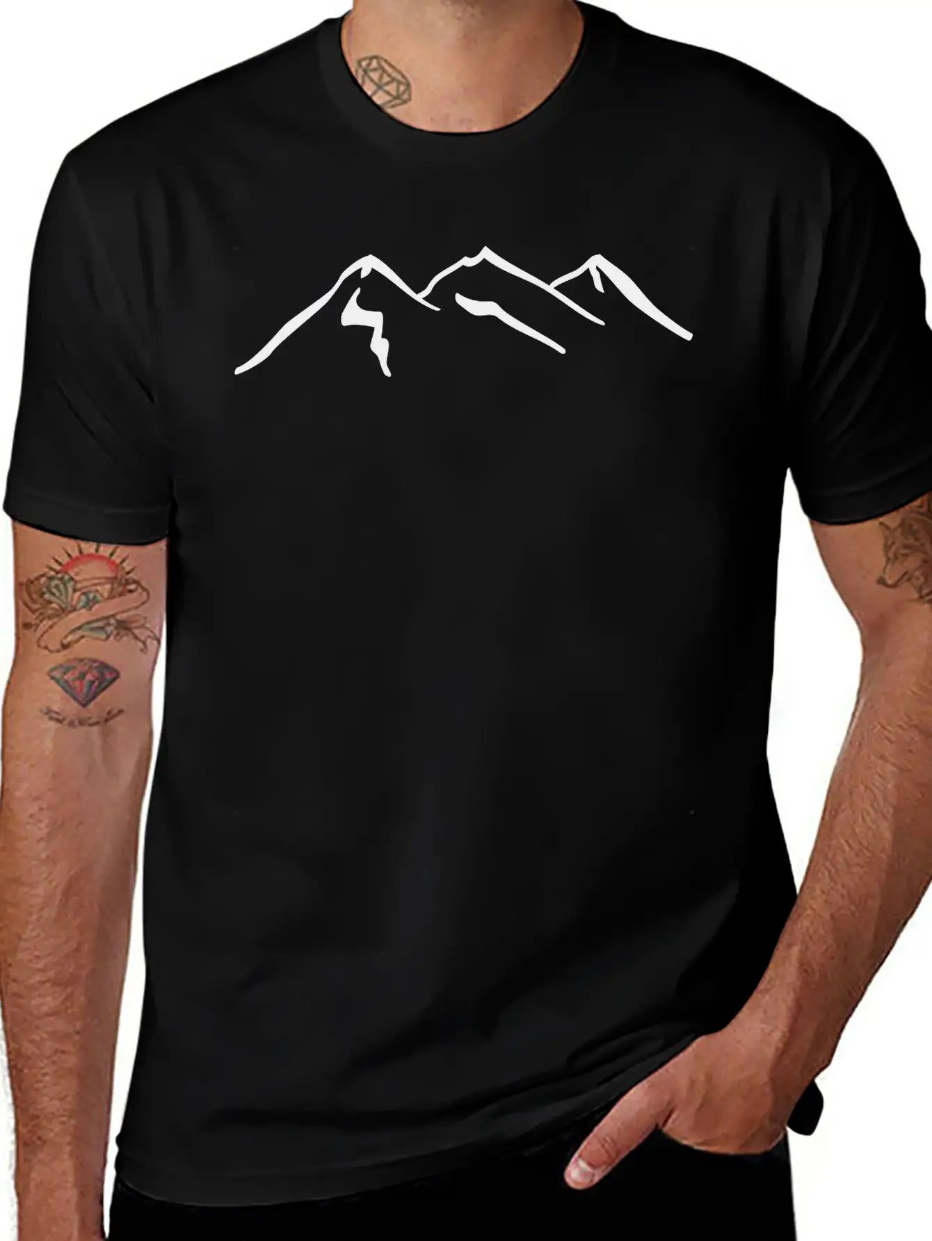 Alpen__f1 Basic Graphic T-Shirt – Daily Comfort In Soft Cotton