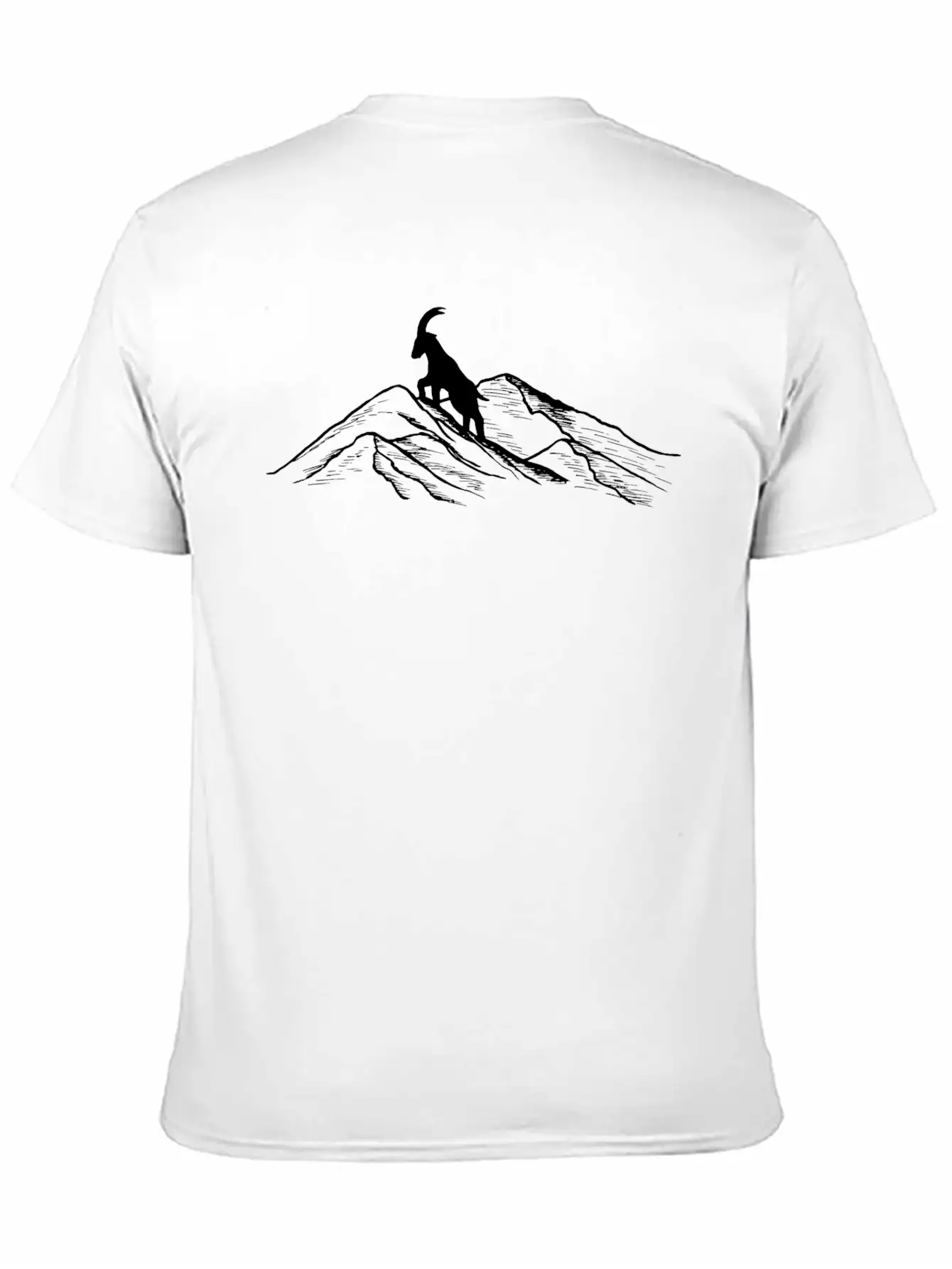 Alpensteinbock Auf Berg - (B.K.W) Basic Graphic T-Shirt – Daily Comfort In Soft Cotton