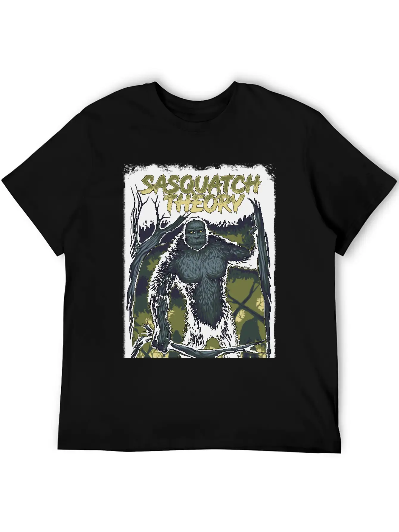 ALPHA MALE (JET BLACK) Unisex Short Sleeve Soft Cotton T-Shirt – Casual Everyday Wear