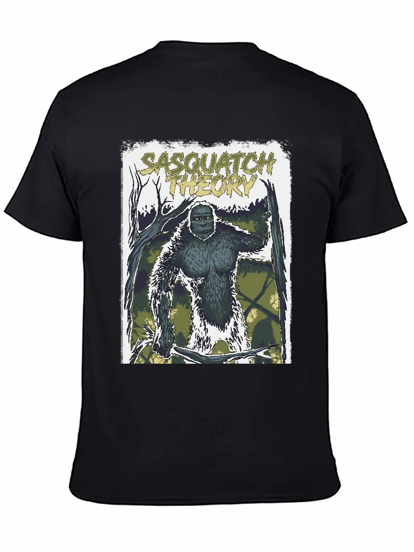 ALPHA MALE (JET BLACK) Unisex Short Sleeve Soft Cotton T-Shirt – Casual Everyday Wear