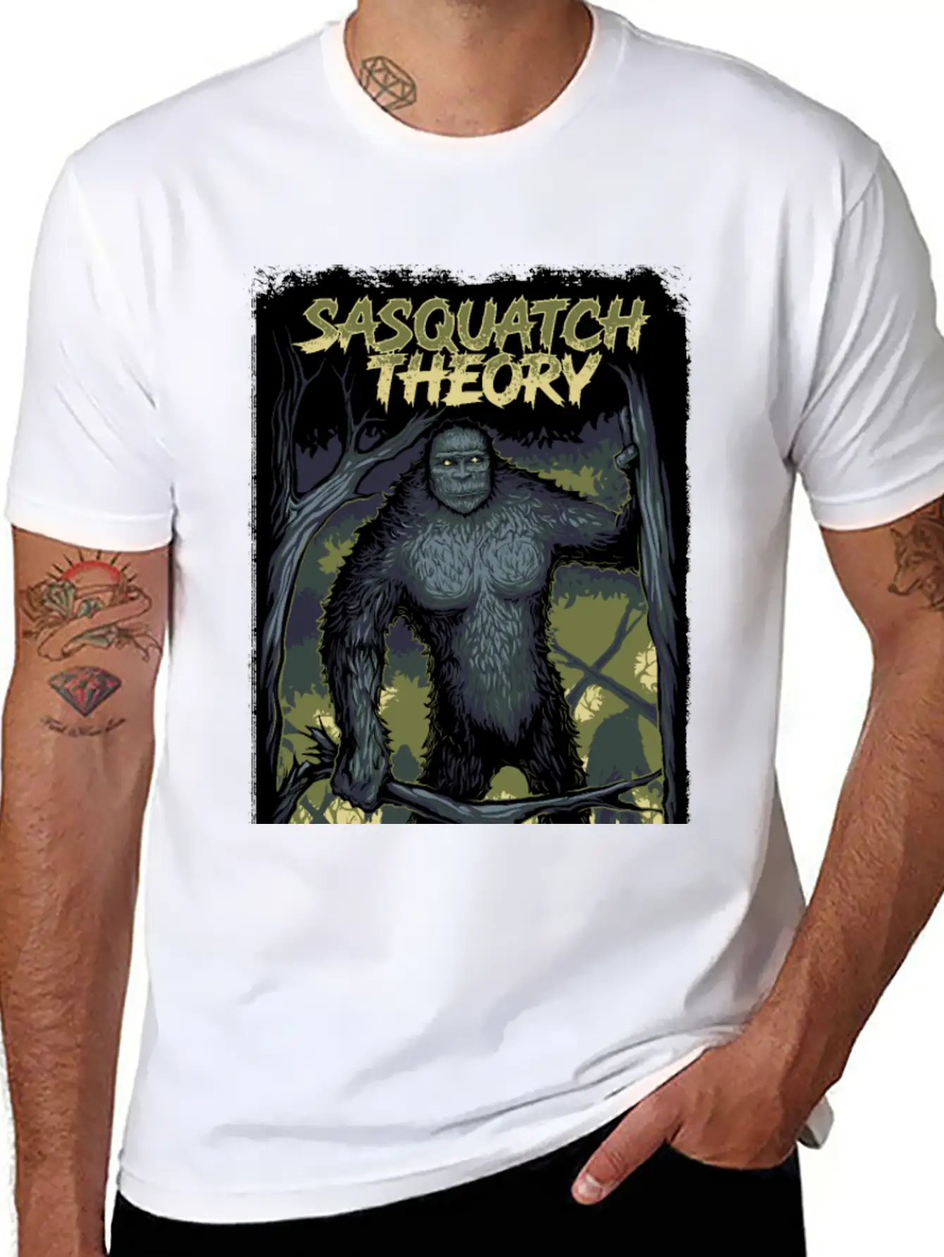ALPHA MALE (JET BLACK) Unisex Short Sleeve Soft Cotton T-Shirt – Casual Everyday Wear