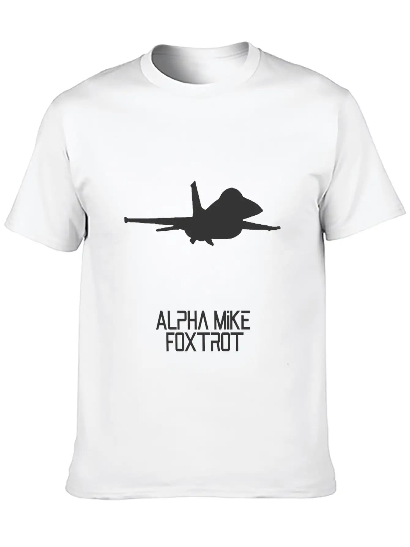 Alpha Mike Foxtrot Pilot· Adios Motherf****r F-16 Unisex Short Sleeve Soft Cotton T-Shirt – Casual Everyday Wear