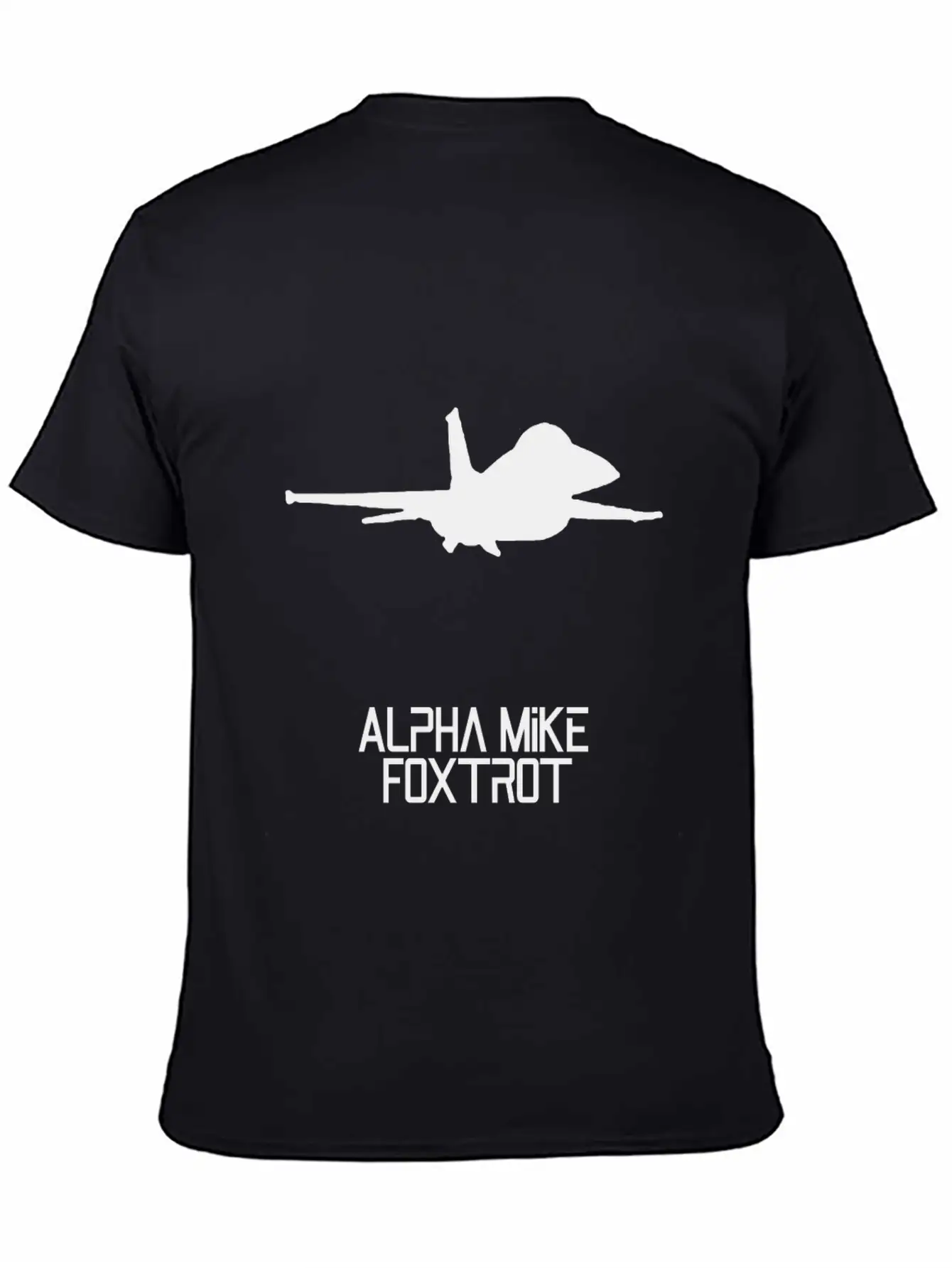 Alpha Mike Foxtrot Pilot· Adios Motherf****r F-16 Unisex Short Sleeve Soft Cotton T-Shirt – Casual Everyday Wear