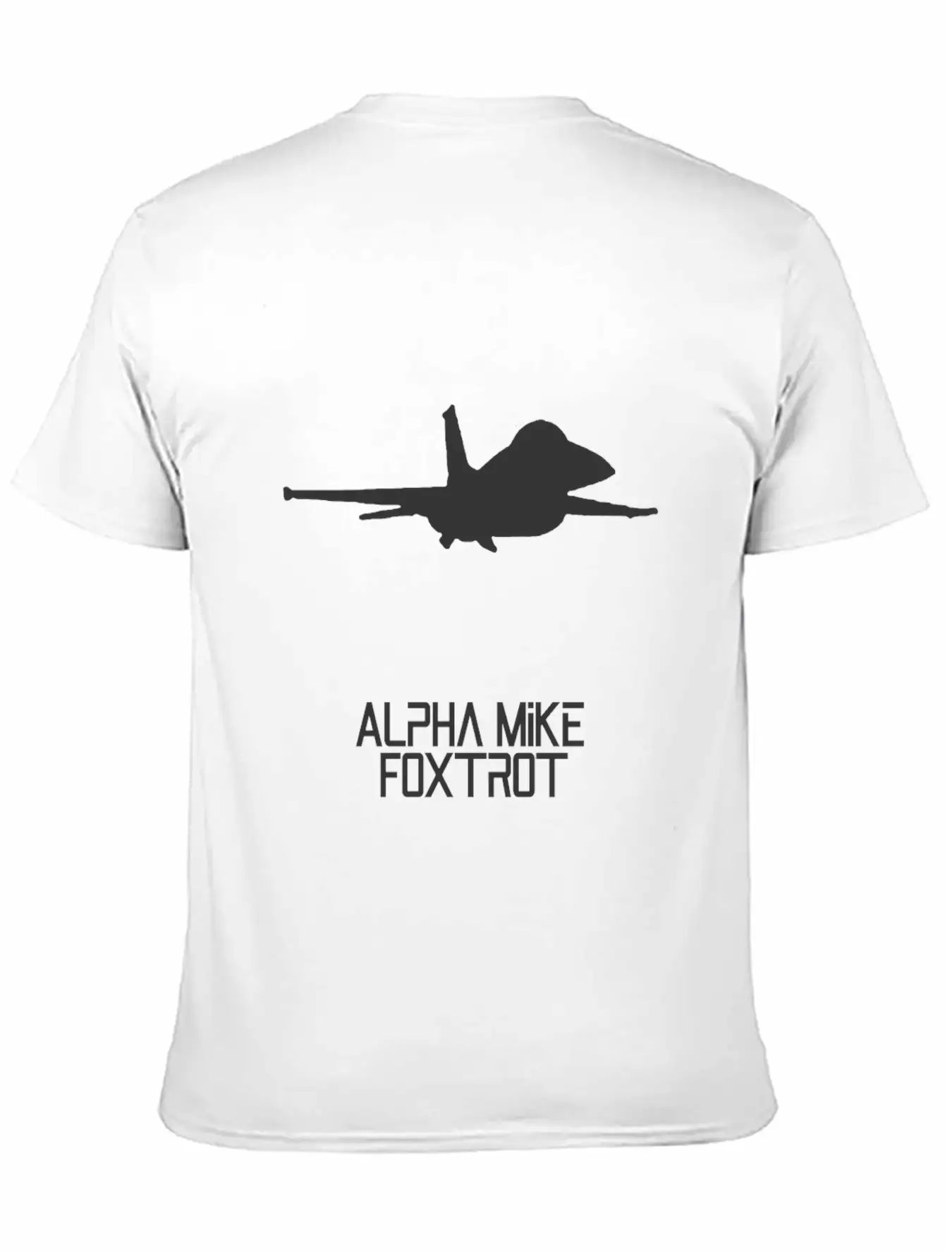Alpha Mike Foxtrot Pilot· Adios Motherf****r F-16 Unisex Short Sleeve Soft Cotton T-Shirt – Casual Everyday Wear