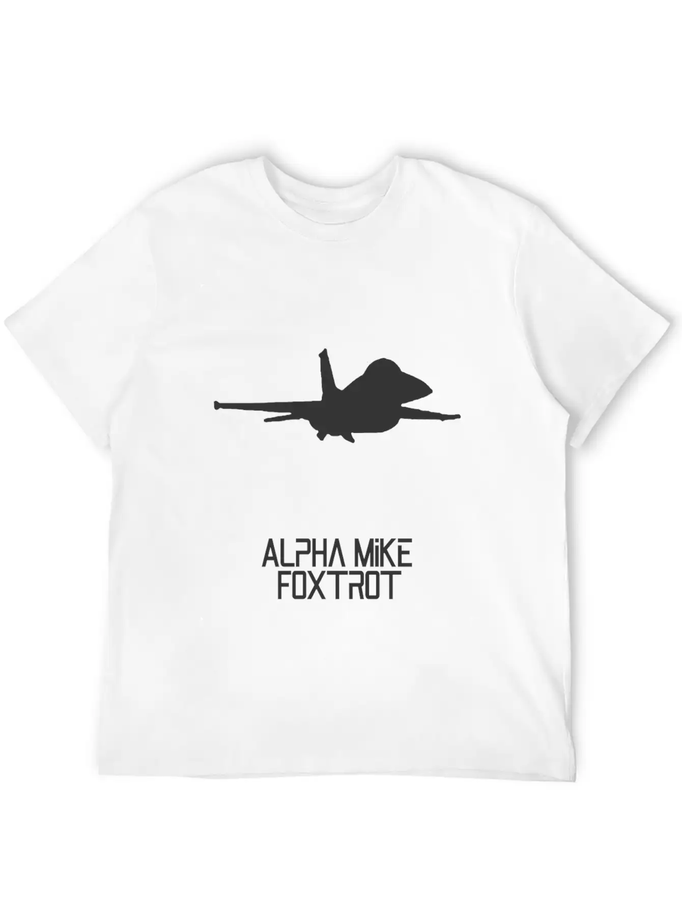 Alpha Mike Foxtrot Pilot· Adios Motherf****r F-16 Unisex Short Sleeve Soft Cotton T-Shirt – Casual Everyday Wear