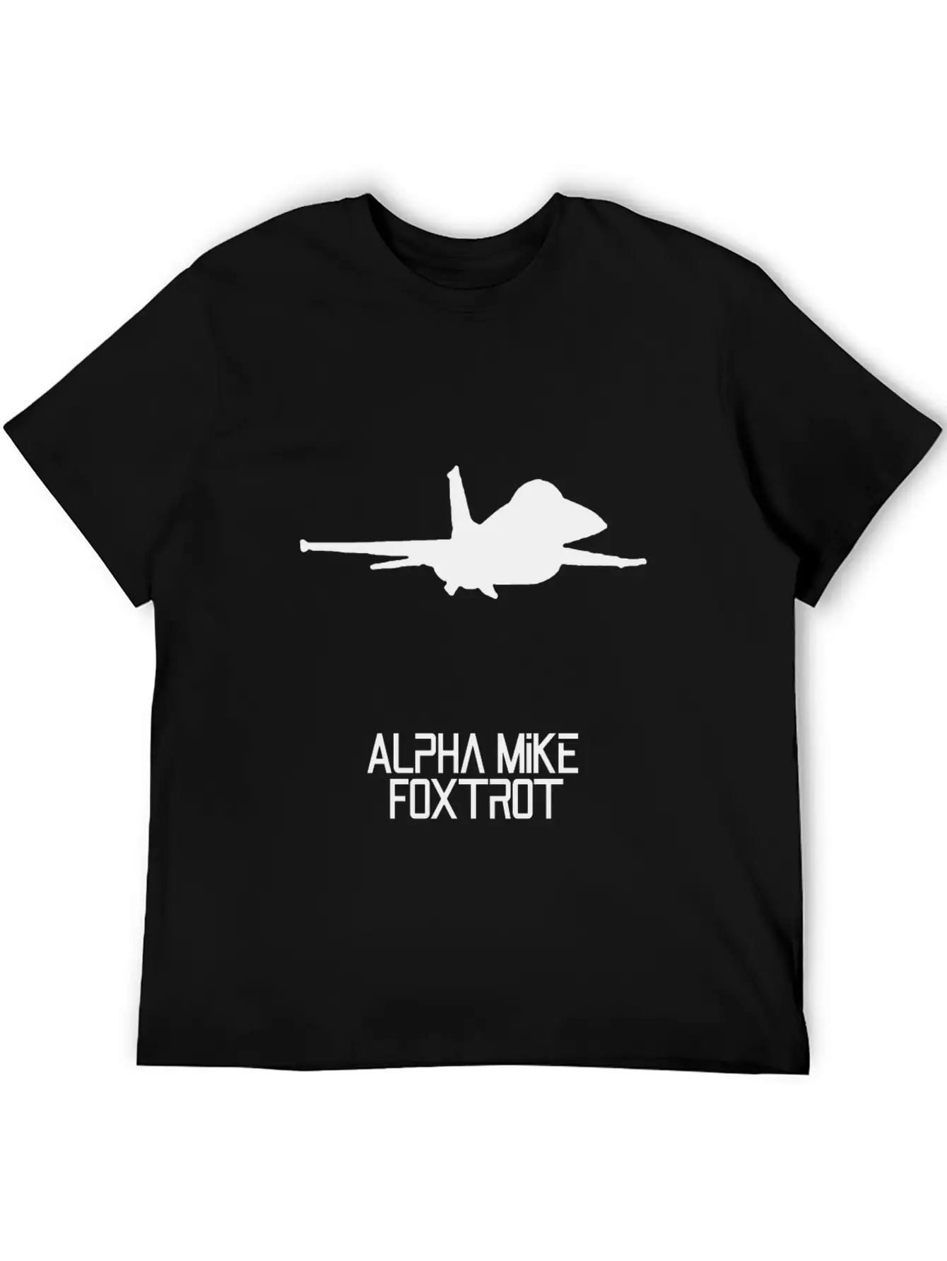 Alpha Mike Foxtrot Pilot· Adios Motherf****r F-16 Unisex Short Sleeve Soft Cotton T-Shirt – Casual Everyday Wear