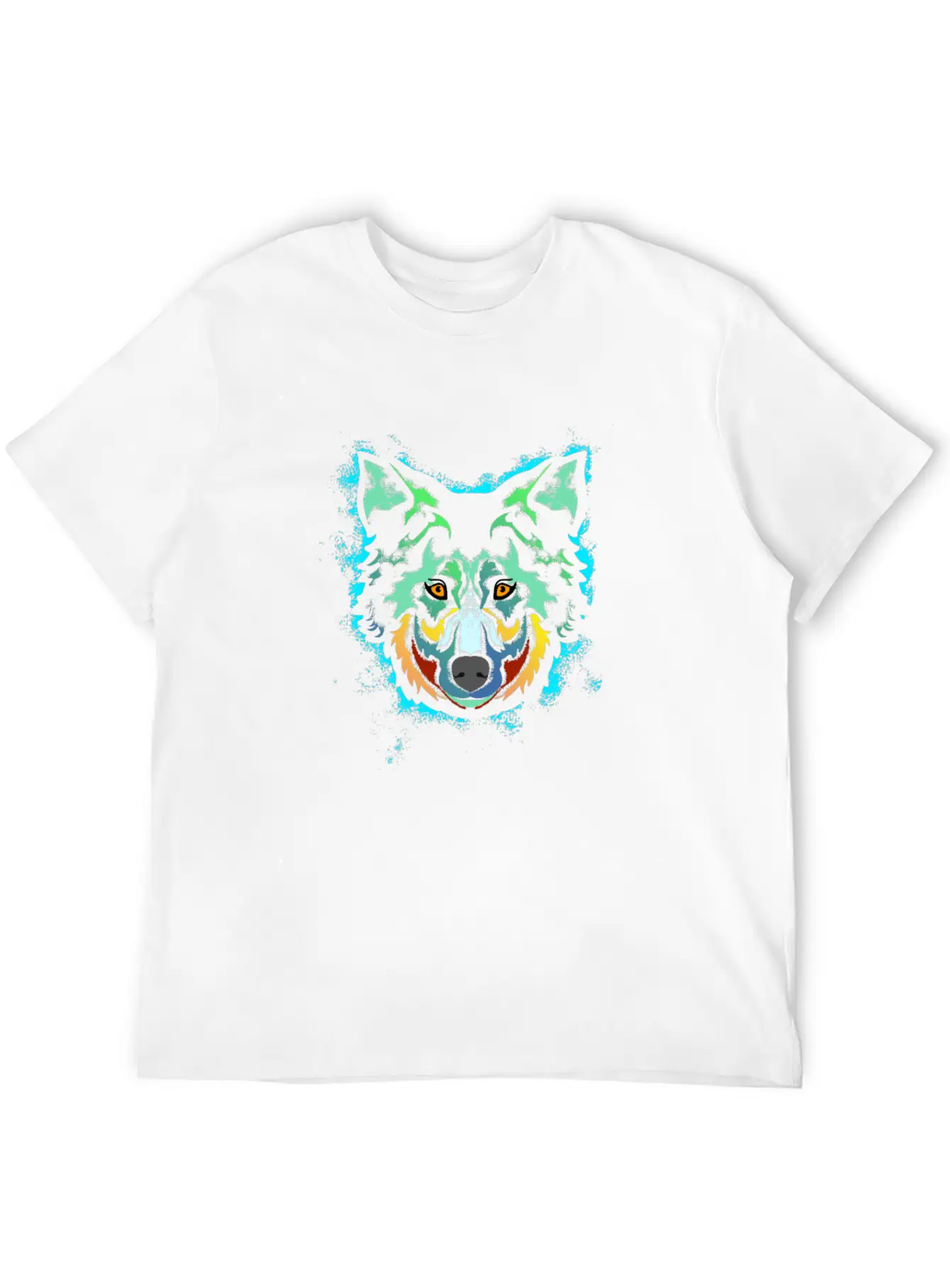 Alpha Wolf Art Stylish Everyday T-Shirt – Unisex Basic Cotton Tee