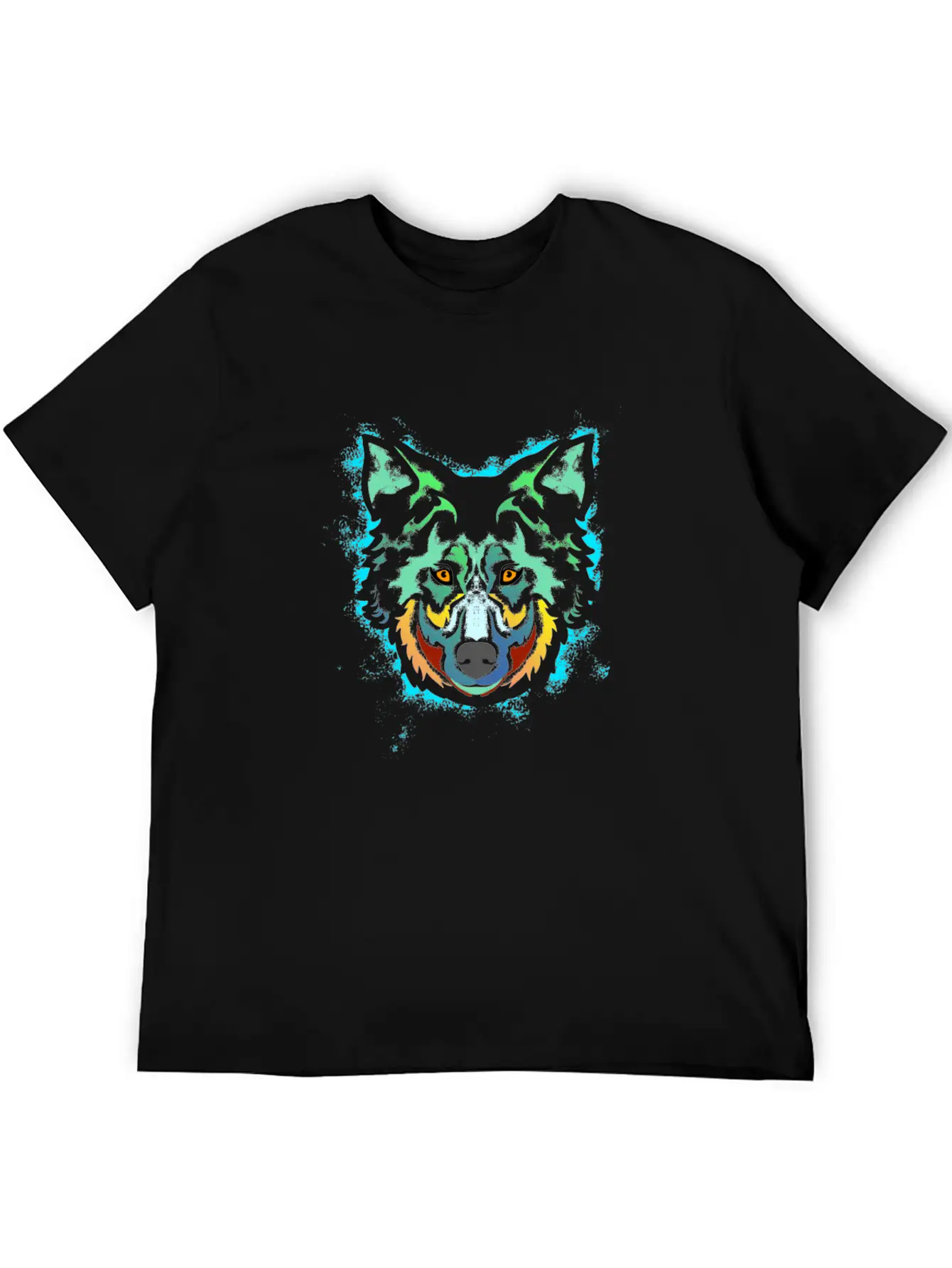 Alpha Wolf Art Stylish Everyday T-Shirt – Unisex Basic Cotton Tee