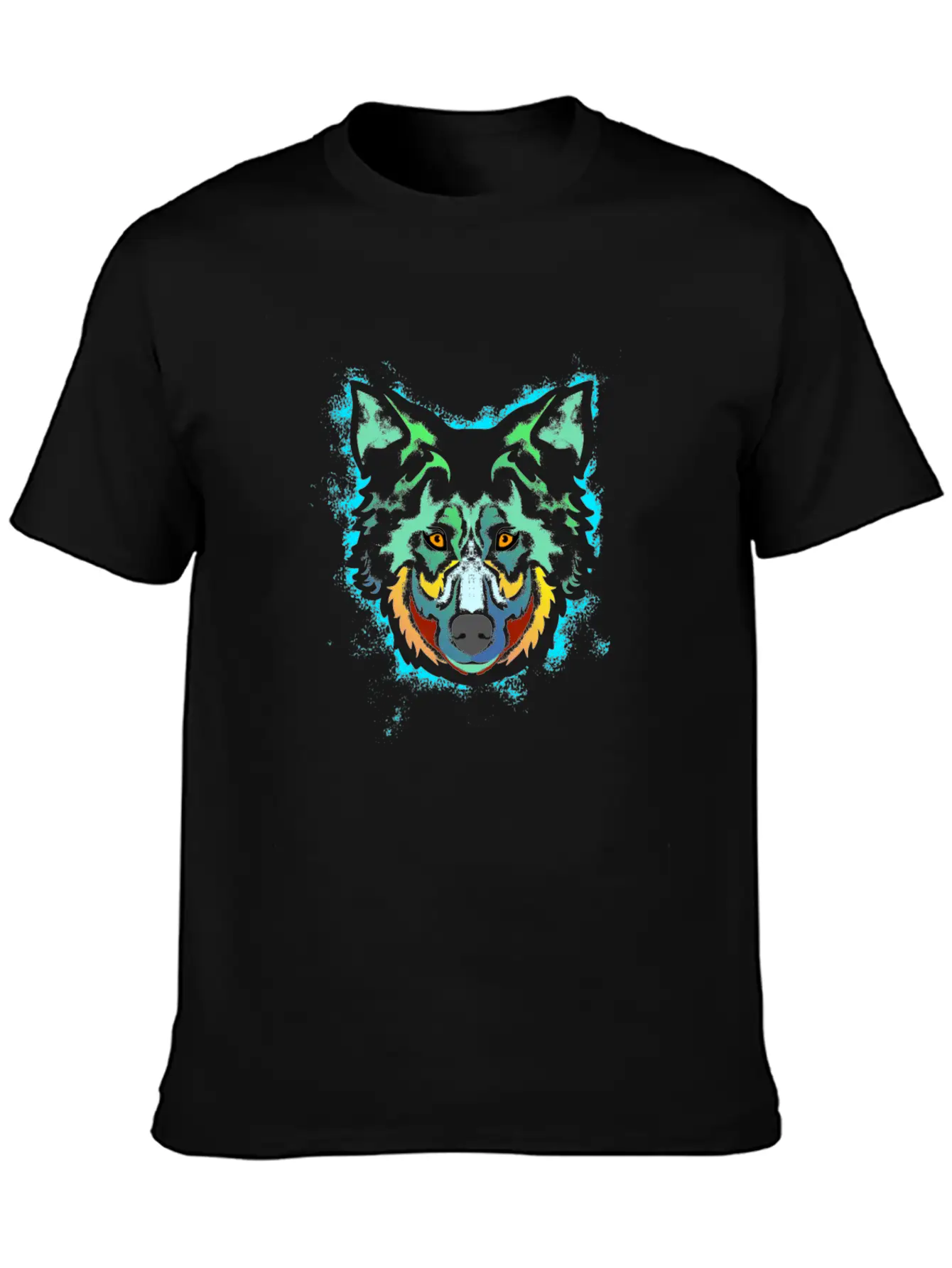 Alpha Wolf Art Stylish Everyday T-Shirt – Unisex Basic Cotton Tee