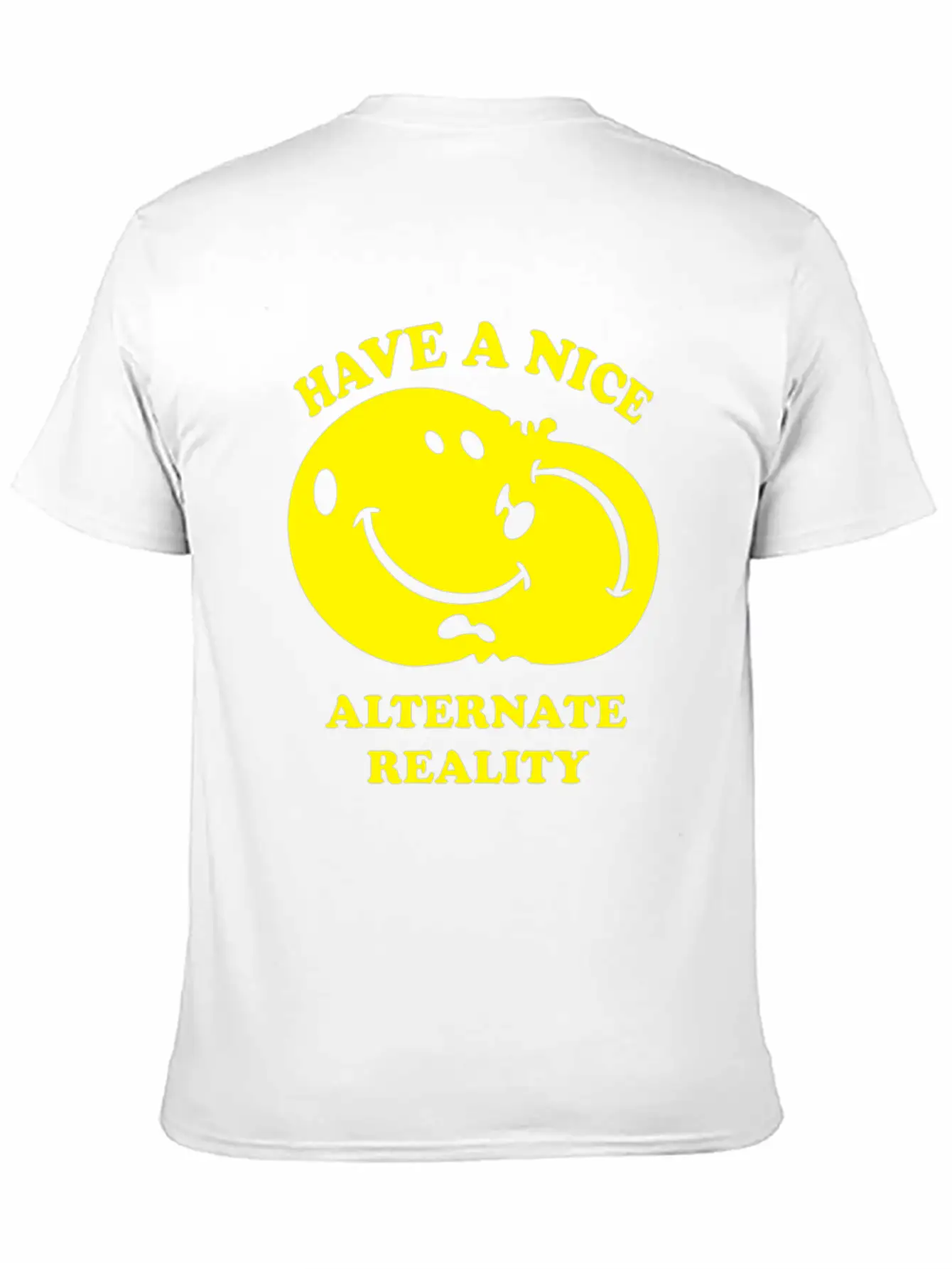 Alternate Reality Funny Tshirt Unisex Short Sleeve Soft Cotton T-Shirt – Casual Everyday Wear