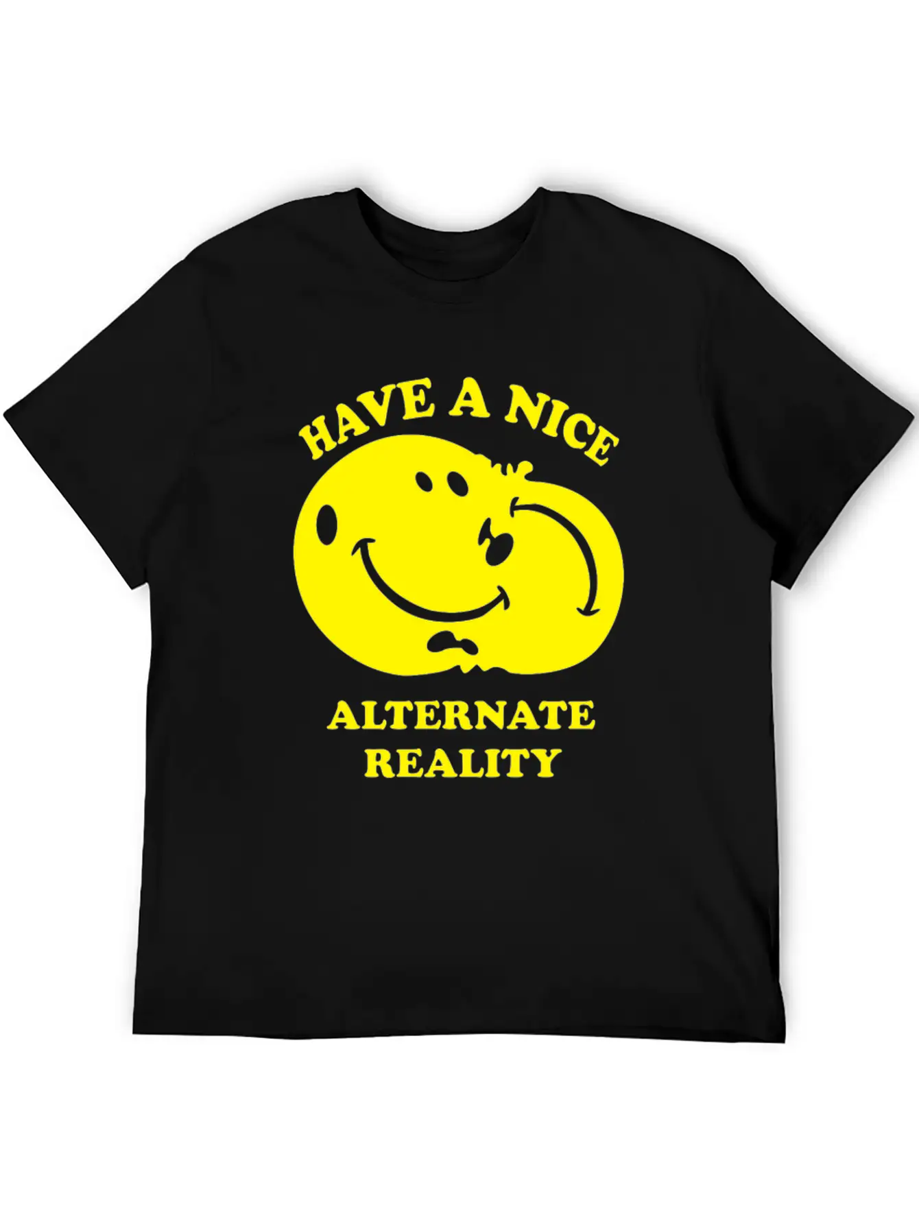 Alternate Reality Funny Tshirt Unisex Short Sleeve Soft Cotton T-Shirt – Casual Everyday Wear