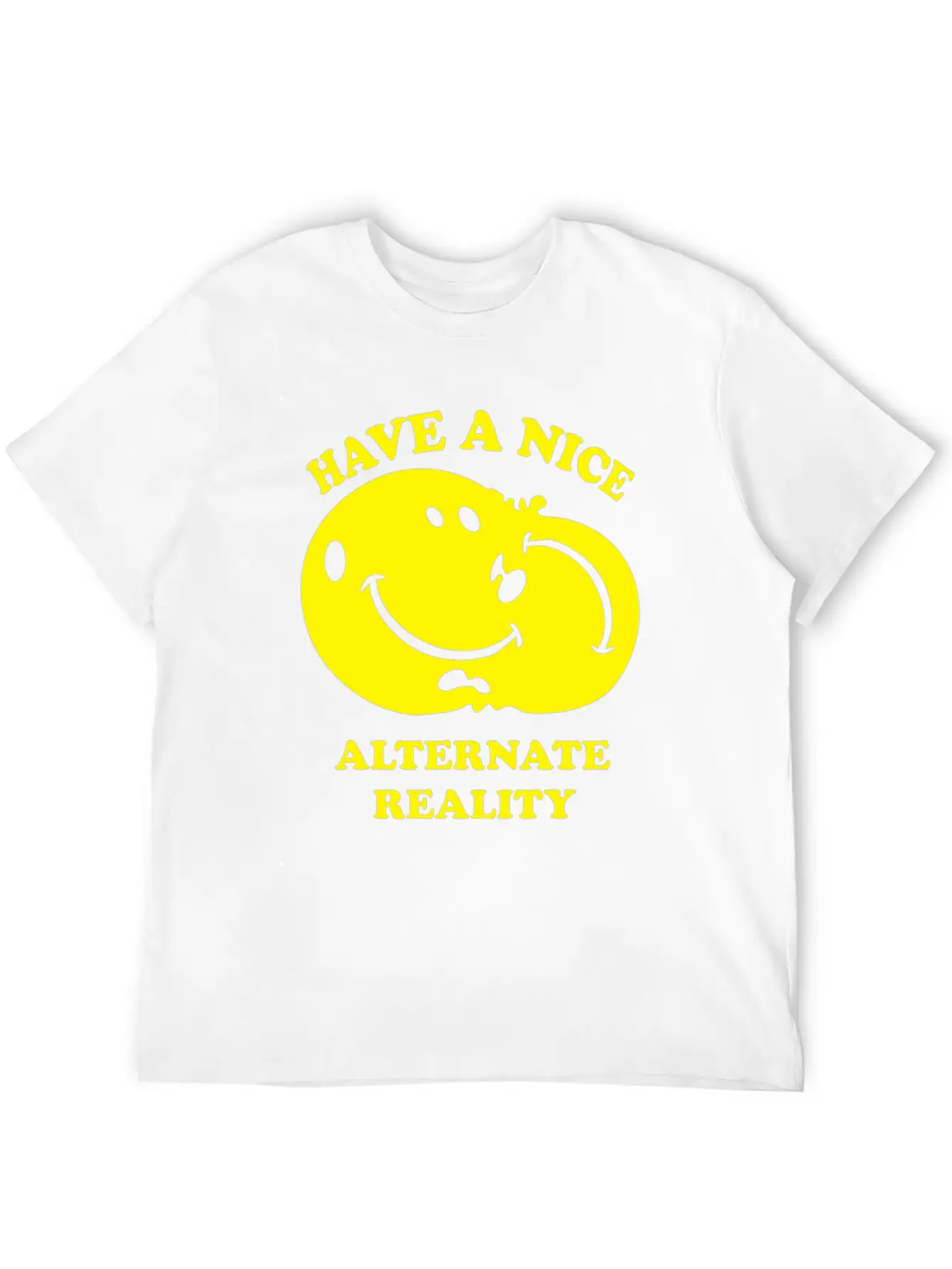 Alternate Reality Funny Tshirt Unisex Short Sleeve Soft Cotton T-Shirt – Casual Everyday Wear