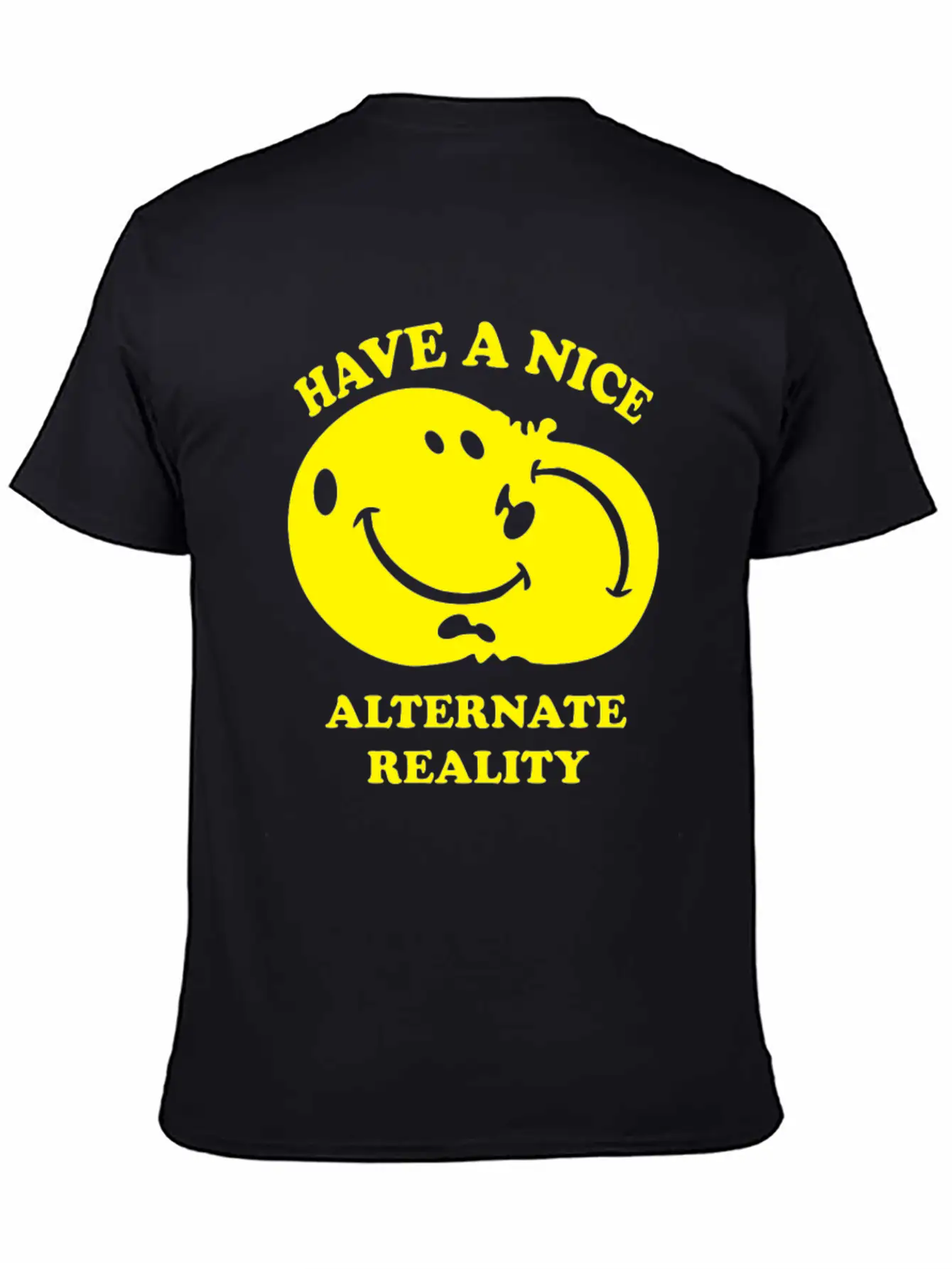Alternate Reality Funny Tshirt Unisex Short Sleeve Soft Cotton T-Shirt – Casual Everyday Wear