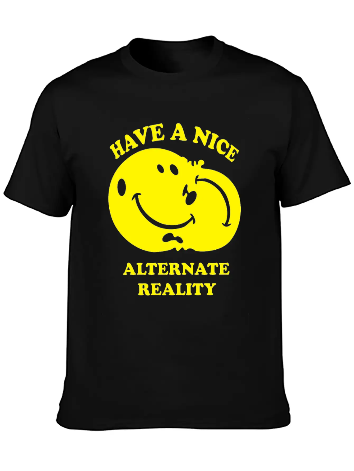 Alternate Reality Funny Tshirt Unisex Short Sleeve Soft Cotton T-Shirt – Casual Everyday Wear