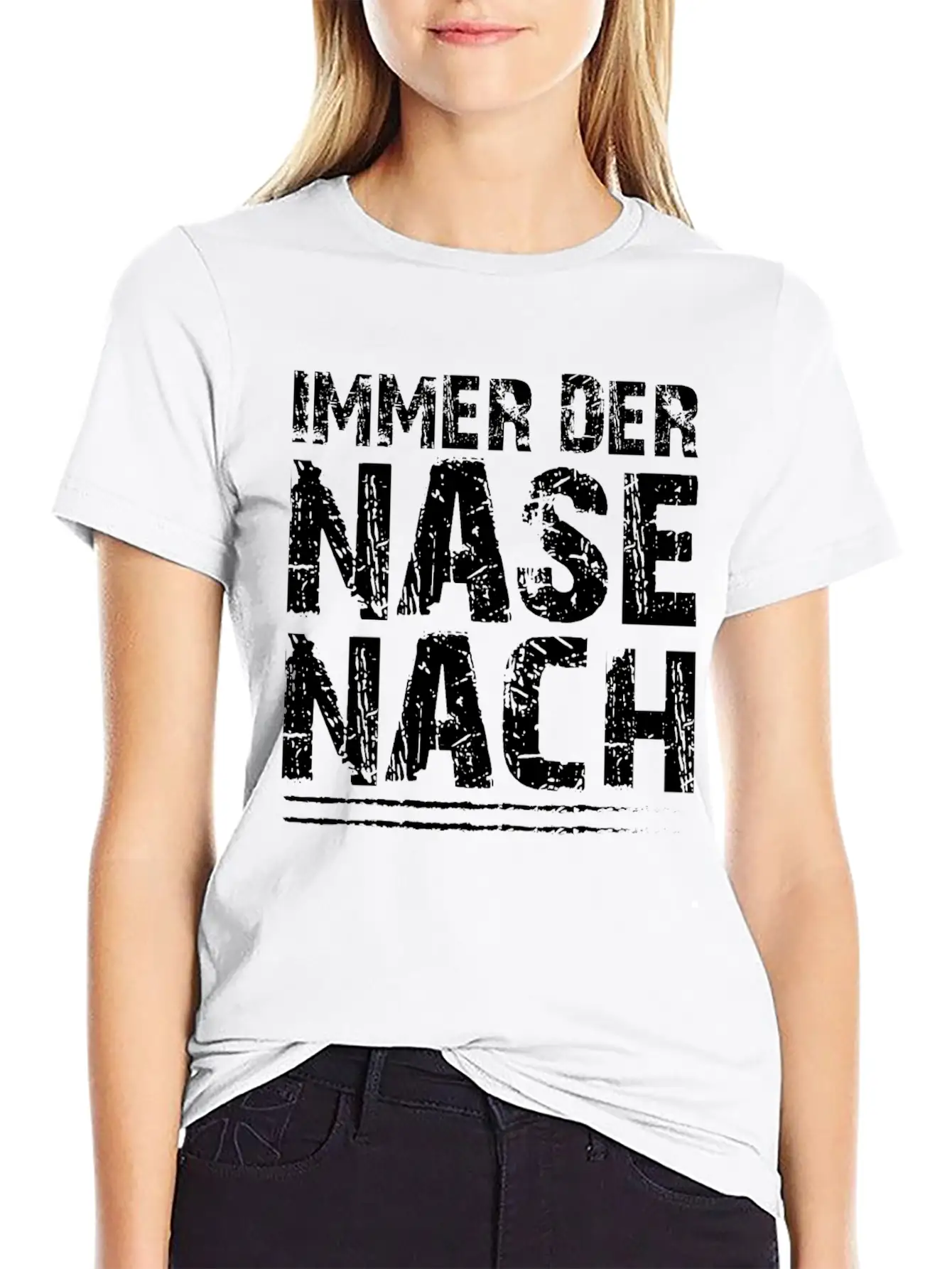 ALWAYS A NOSE FOR Timeless Short Sleeve Tee – Comfy And Minimalist Design