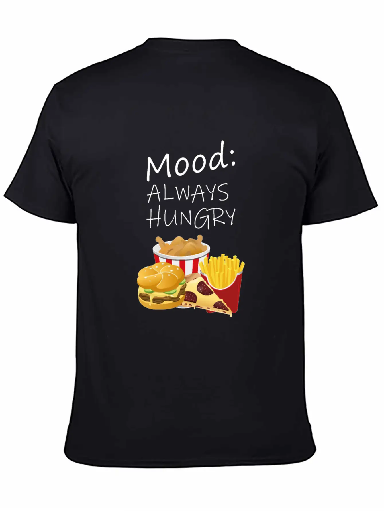 Always Hungry Unisex Casual T-Shirt – Clean Design For Daily Comfort