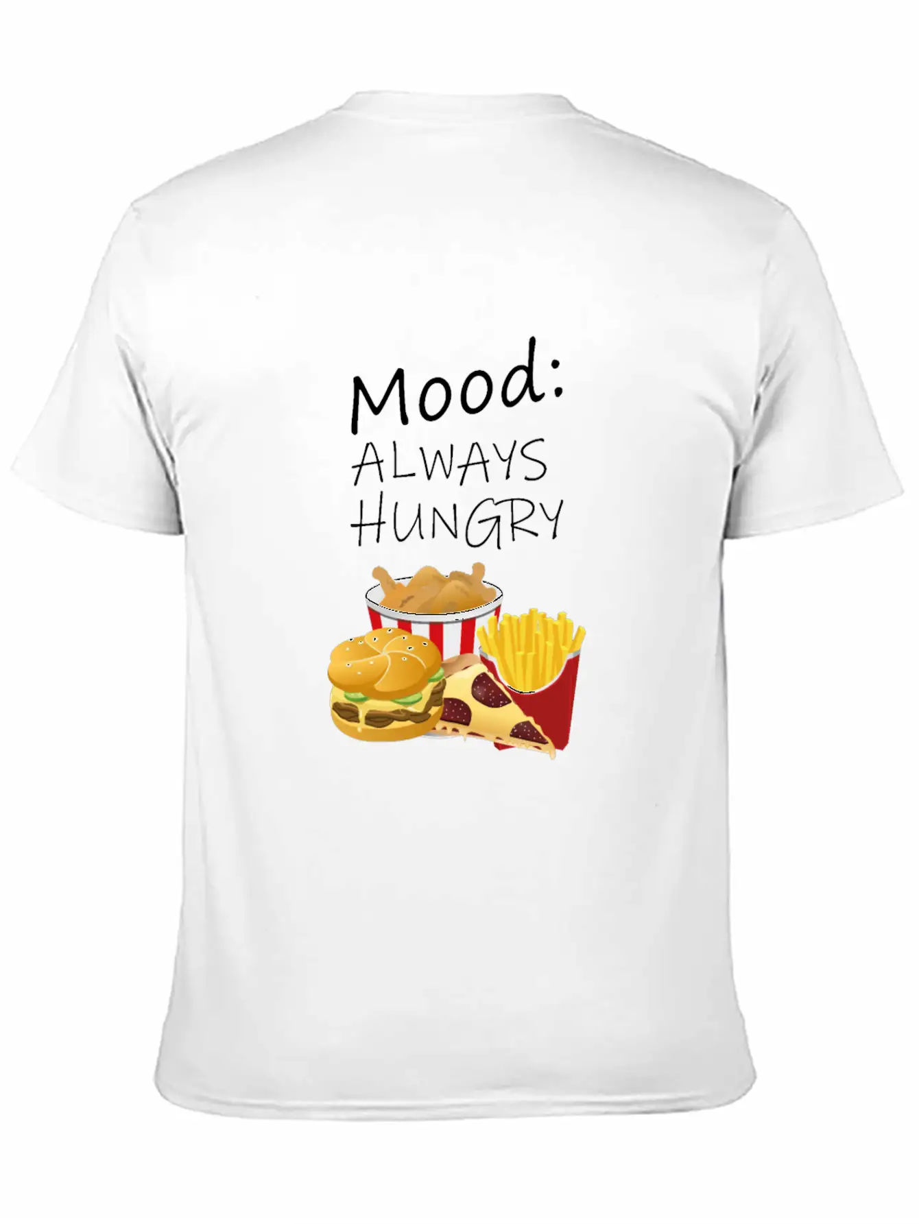 Always Hungry Unisex Casual T-Shirt – Clean Design For Daily Comfort