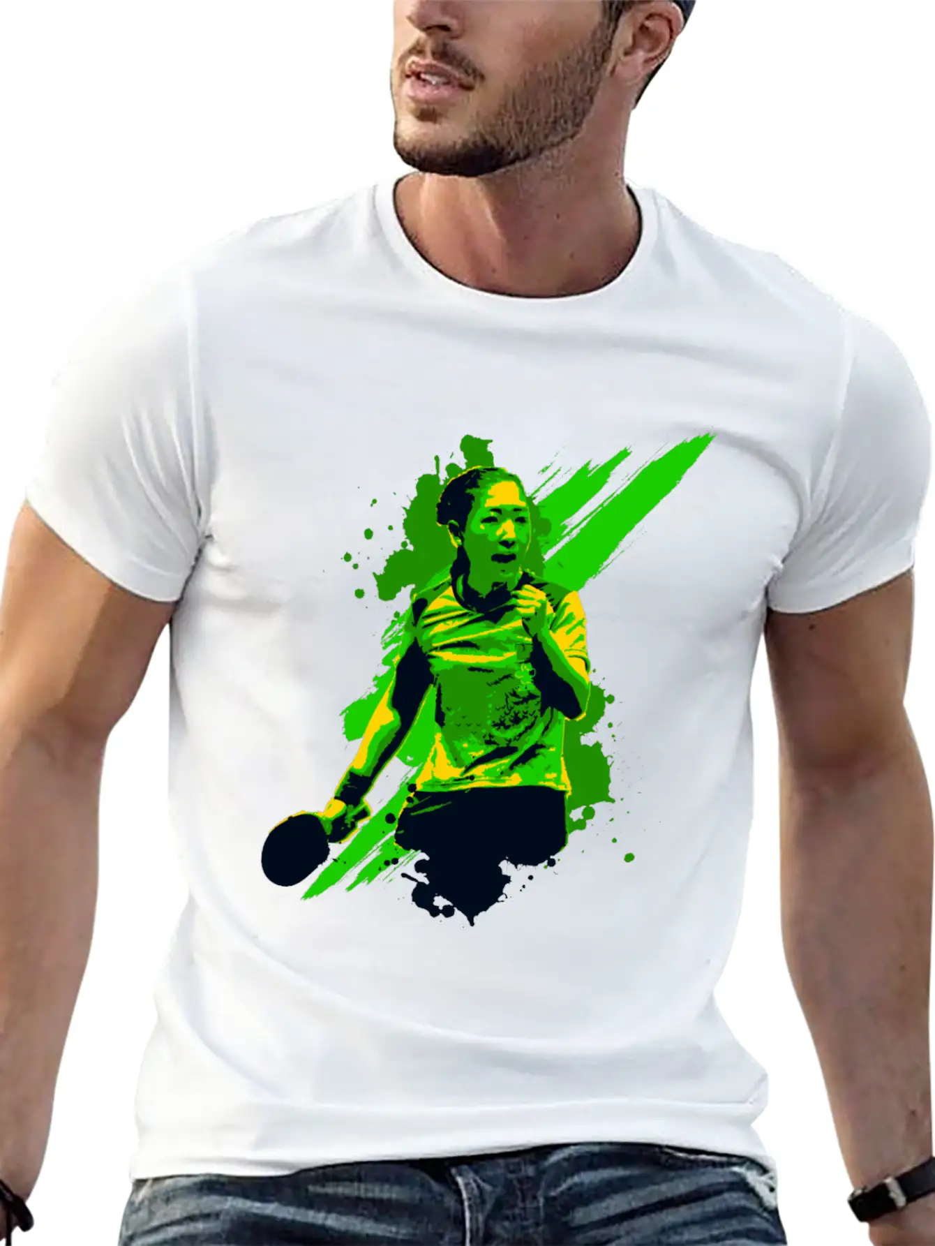 Always Yes For The Gold, Table Tennis Championship Unisex Casual T-Shirt – Clean Design For Daily Comfort