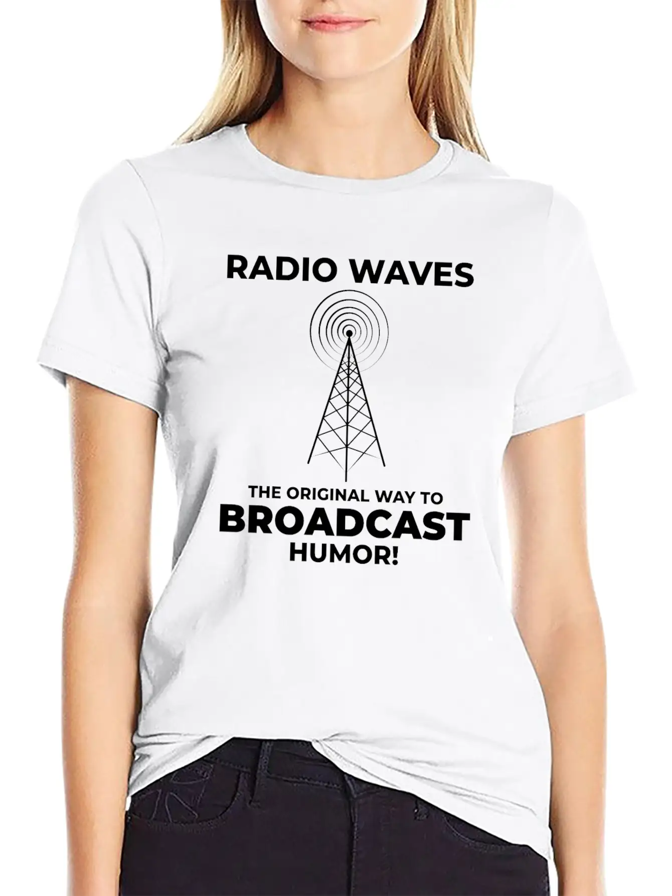 Amateur Ham Radio Operator Funny Saying Stylish Everyday T-Shirt – Unisex Basic Cotton Tee