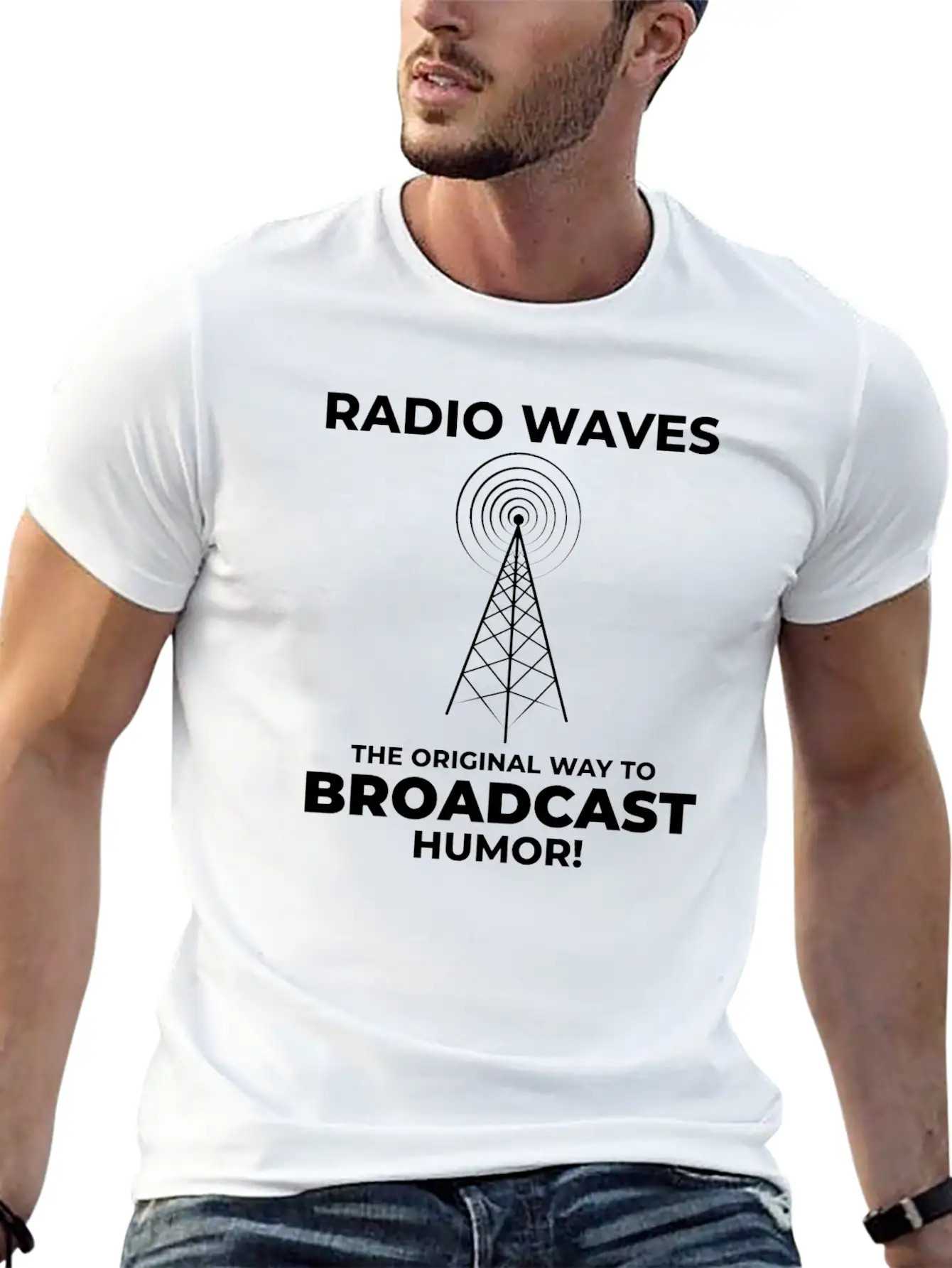 Amateur Ham Radio Operator Funny Saying Stylish Everyday T-Shirt – Unisex Basic Cotton Tee