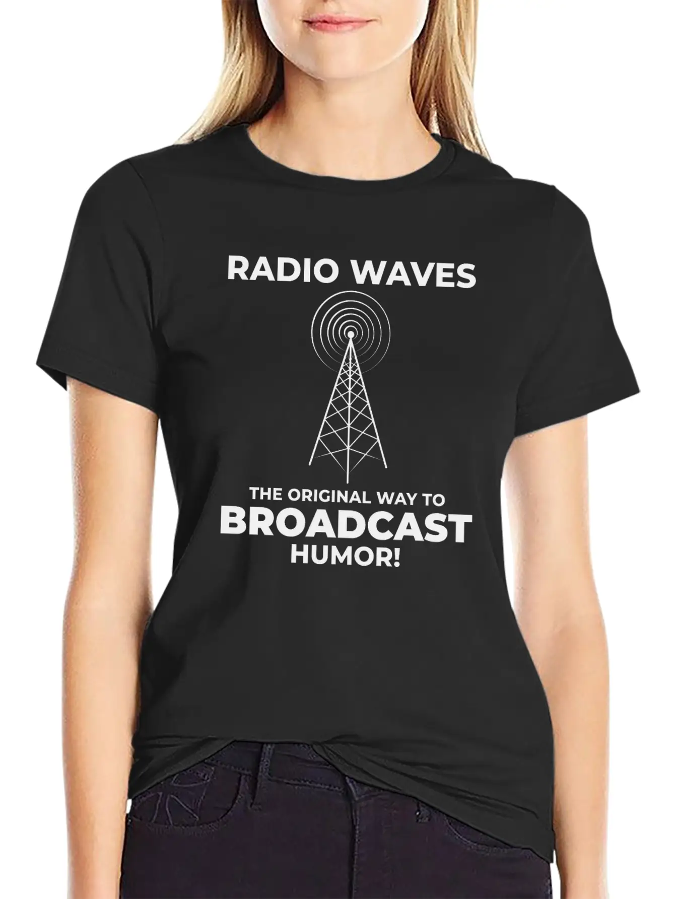 Amateur Ham Radio Operator Funny Saying Stylish Everyday T-Shirt – Unisex Basic Cotton Tee