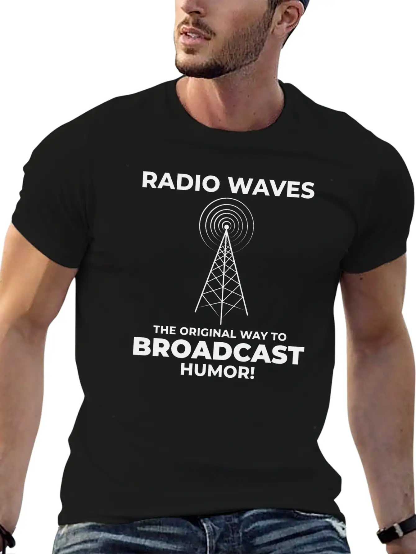 Amateur Ham Radio Operator Funny Saying Stylish Everyday T-Shirt – Unisex Basic Cotton Tee