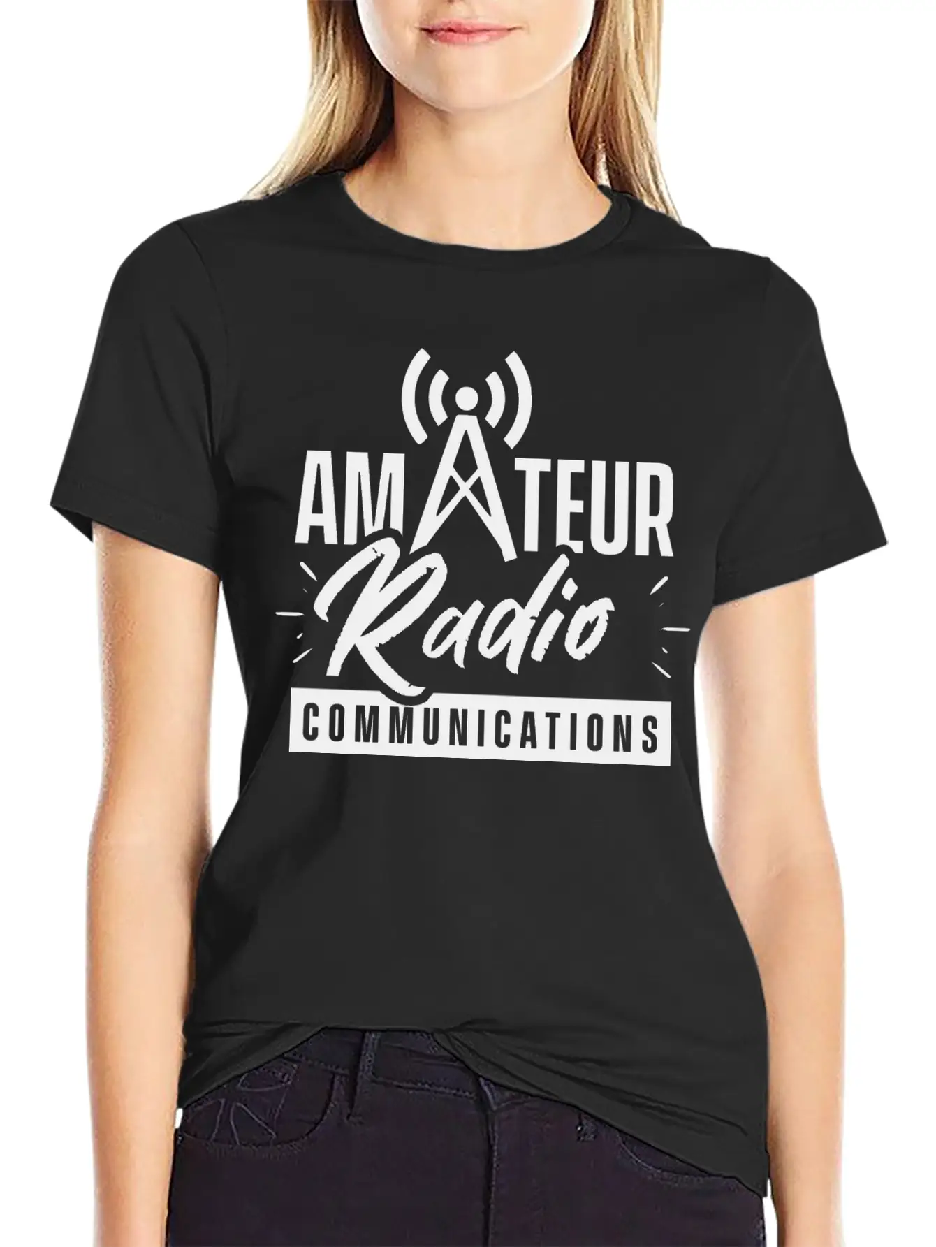 Amateur Radio Communications Service Ham Operator Timeless Short Sleeve Tee – Comfy And Minimalist Design