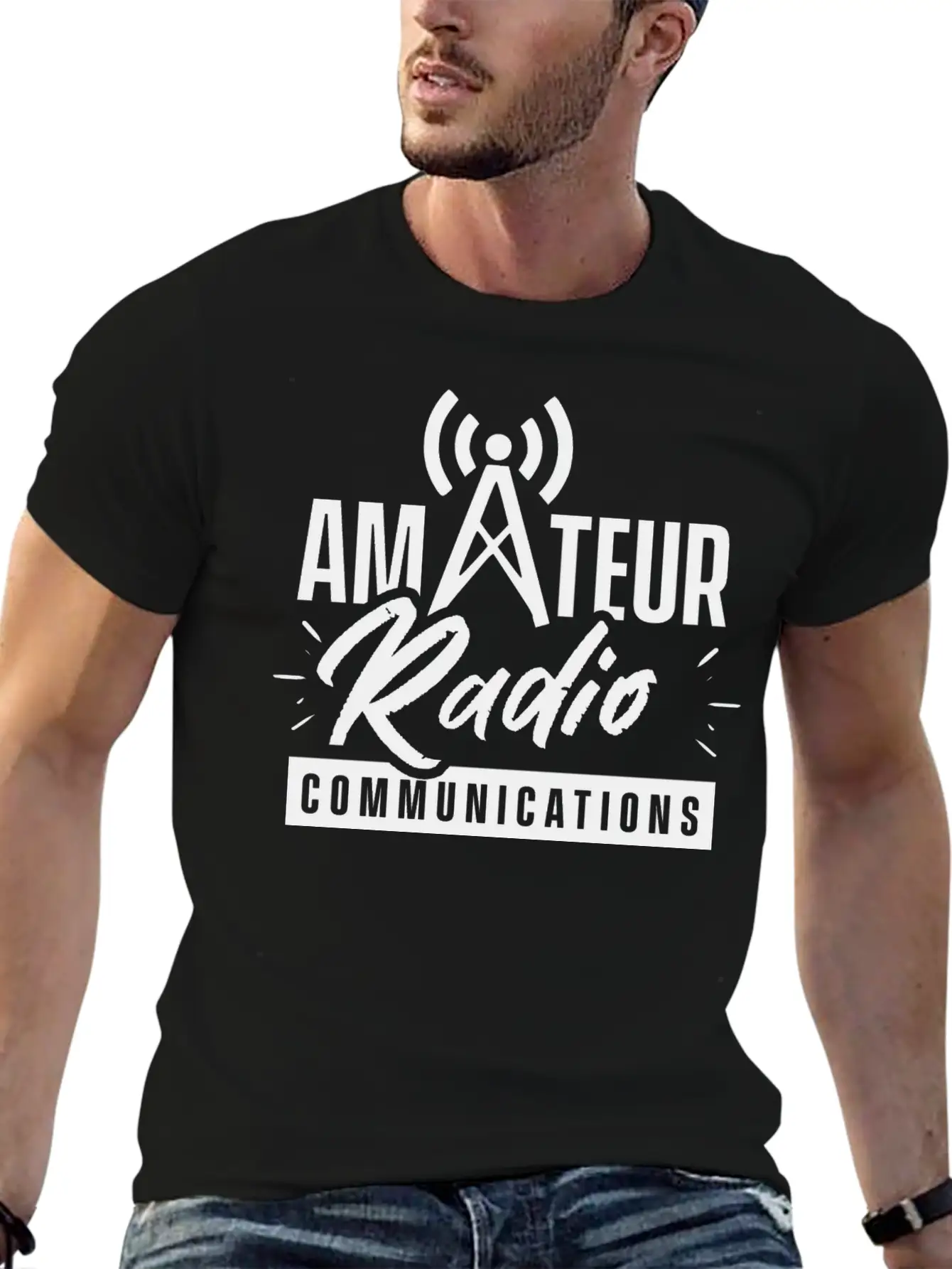 Amateur Radio Communications Service Ham Operator Timeless Short Sleeve Tee – Comfy And Minimalist Design