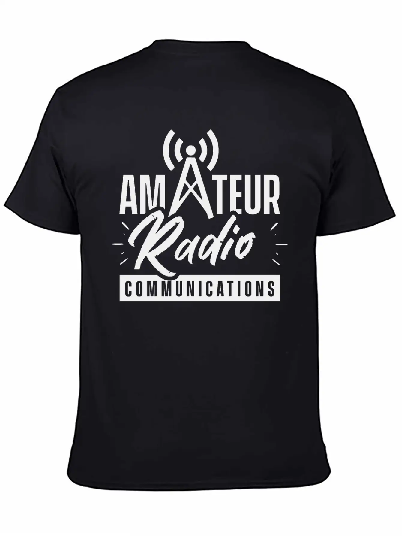 Amateur Radio Communications Service Ham Operator Timeless Short Sleeve Tee – Comfy And Minimalist Design