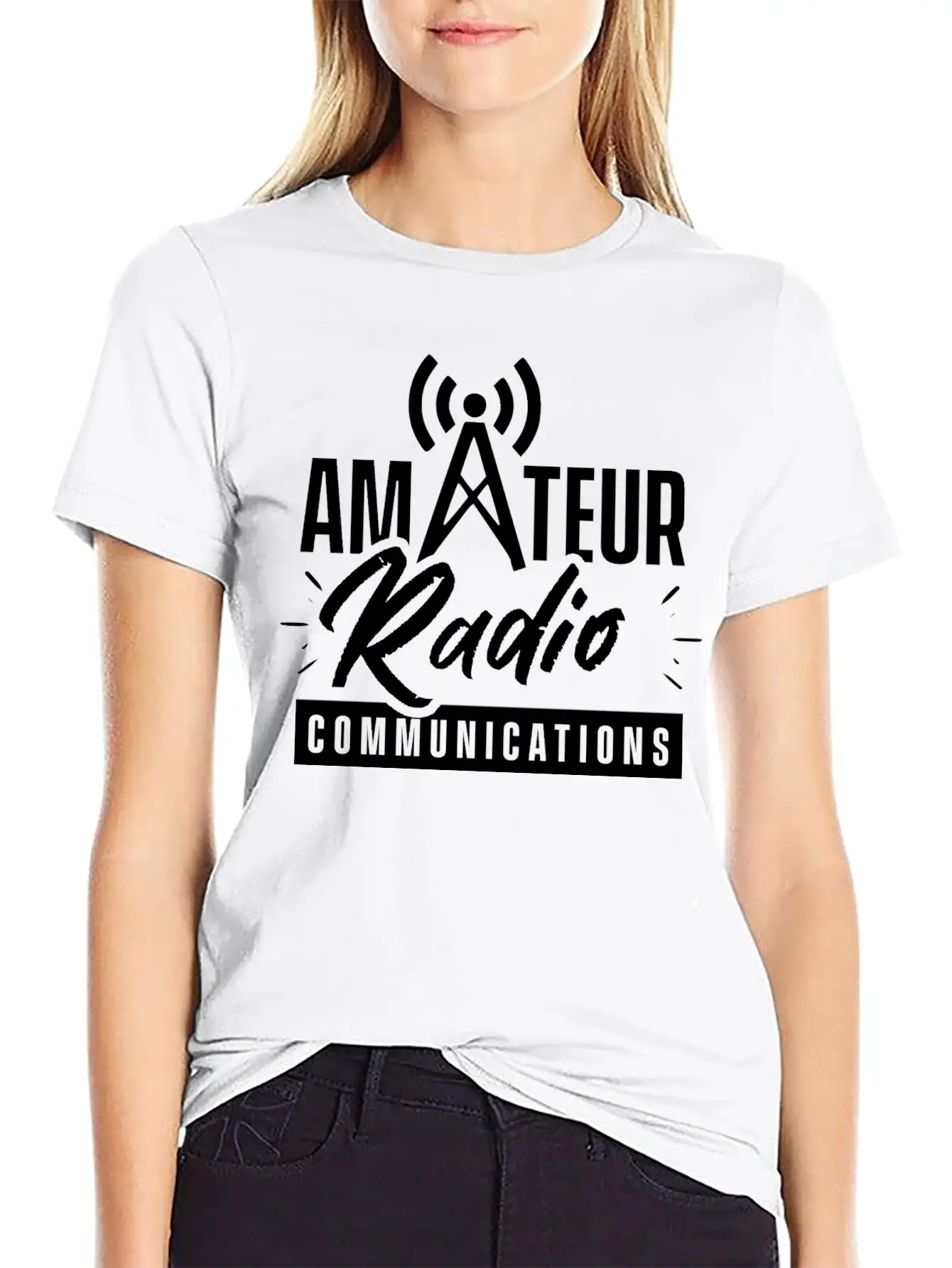 Amateur Radio Communications Service Ham Operator Timeless Short Sleeve Tee – Comfy And Minimalist Design