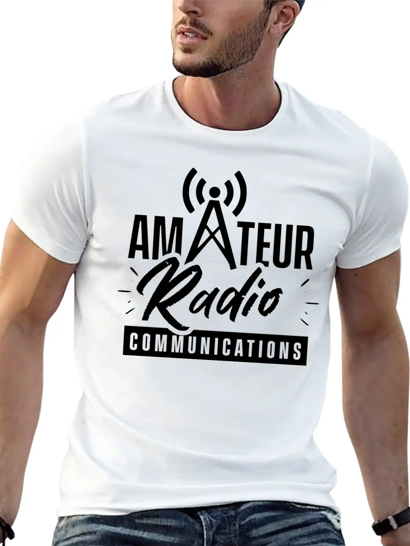 Amateur Radio Communications Service Ham Operator Timeless Short Sleeve Tee – Comfy And Minimalist Design
