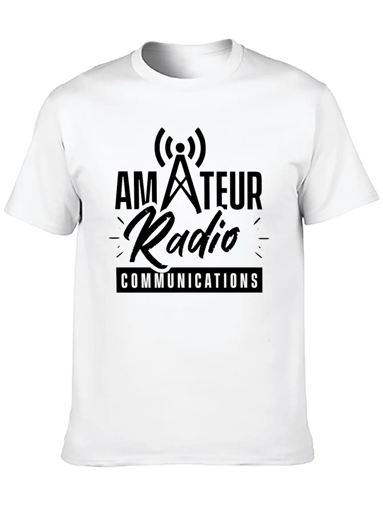 Amateur Radio Communications Service Ham Operator Timeless Short Sleeve Tee – Comfy And Minimalist Design
