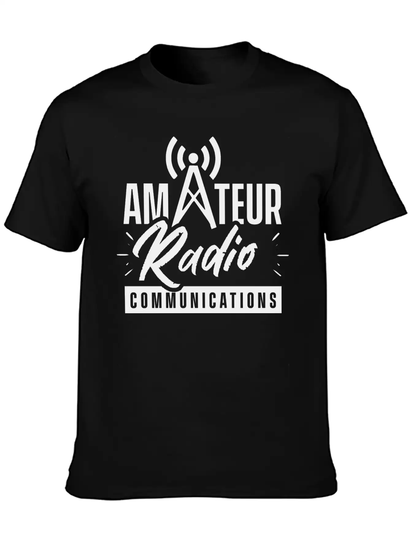 Amateur Radio Communications Service Ham Operator Timeless Short Sleeve Tee – Comfy And Minimalist Design